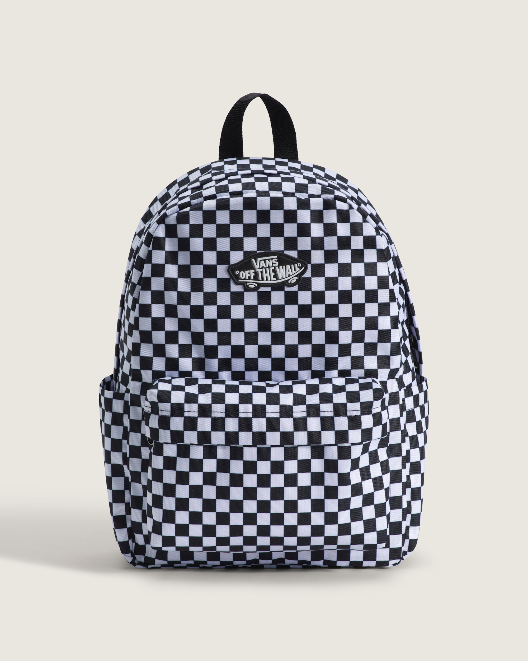 Old Skool Grom Check Backpack VANS Black HERO