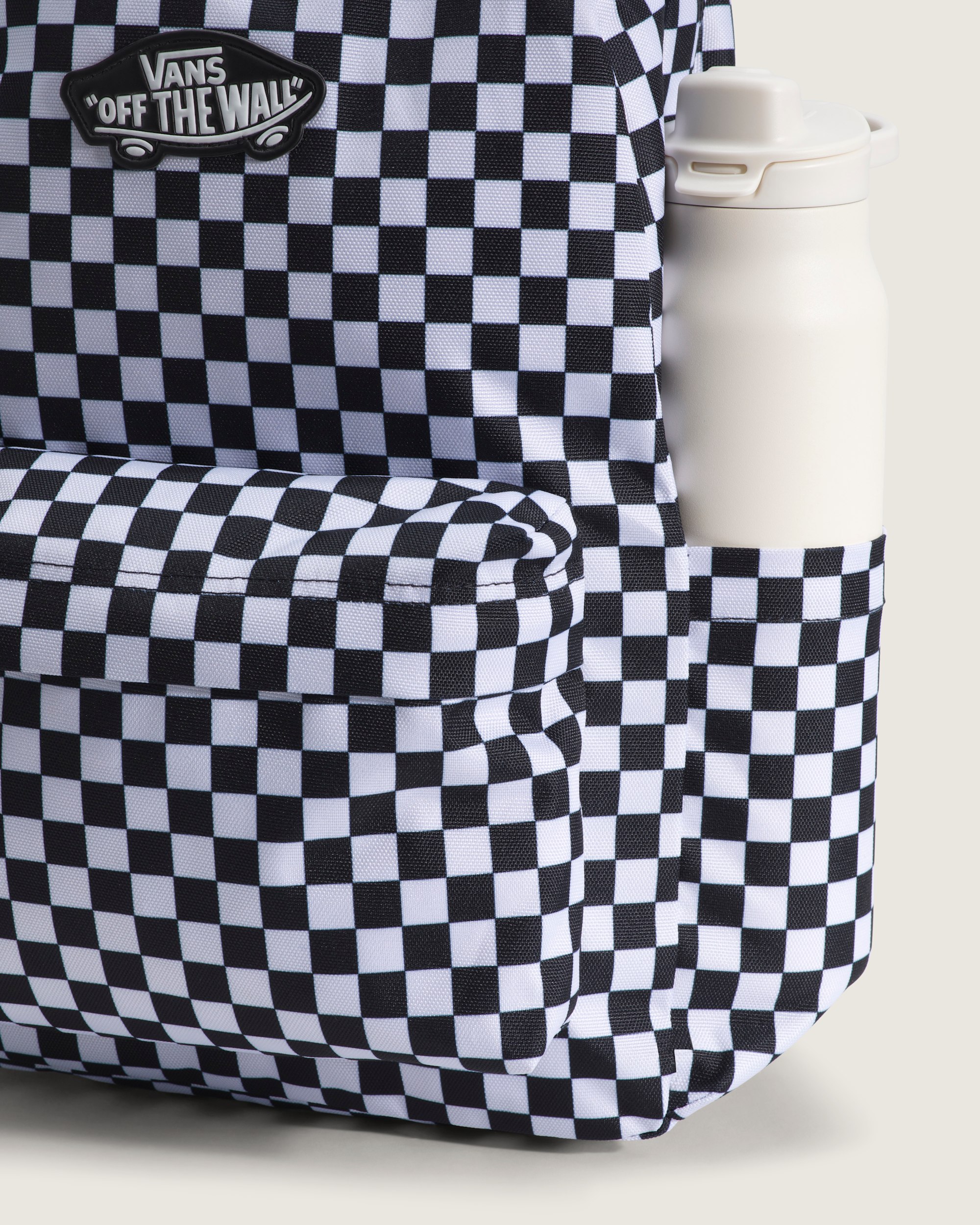 Old Skool Grom Check Backpack VANS Black ALT2