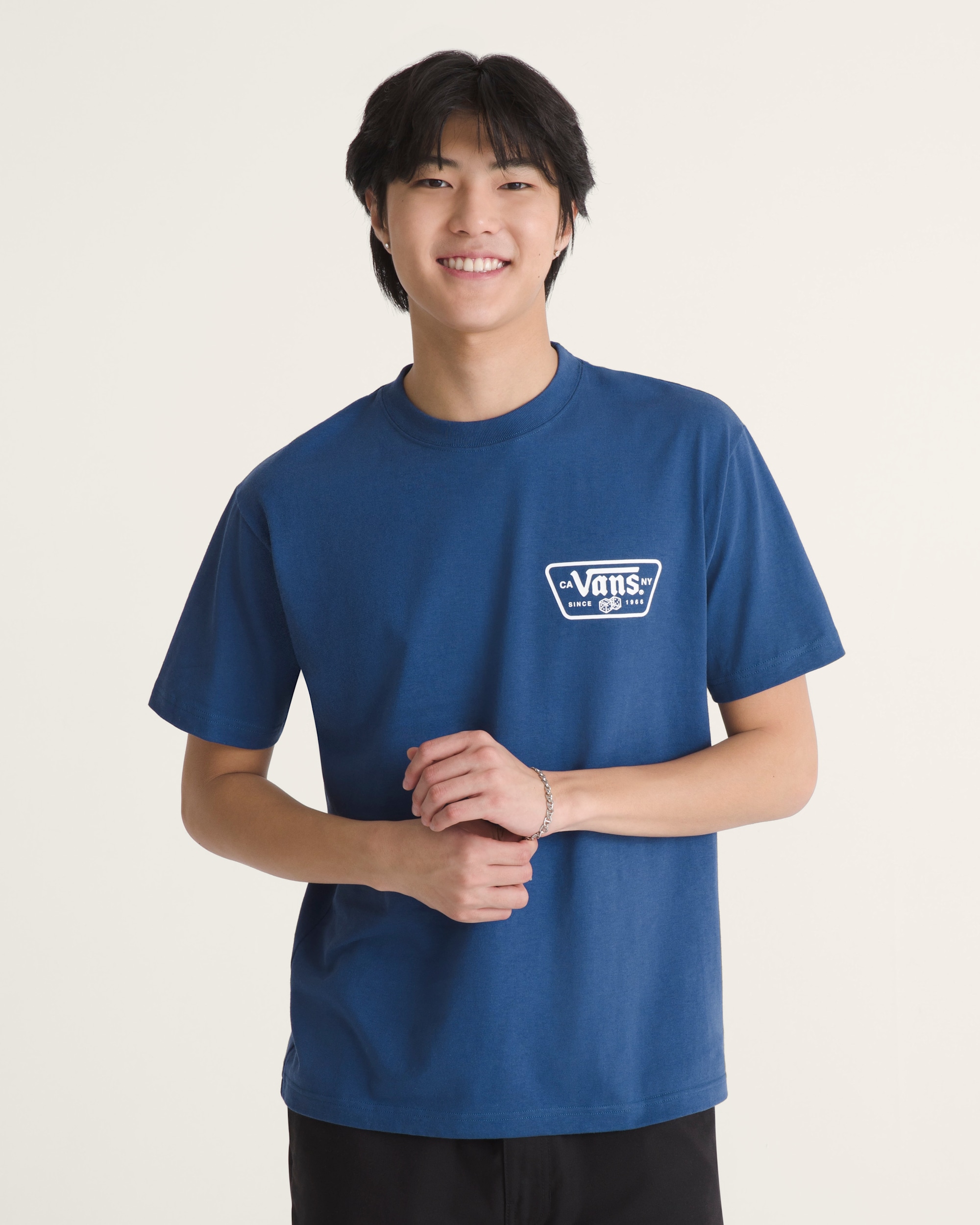 Knu Patch TShirt VANS True Navy Blue ALT2