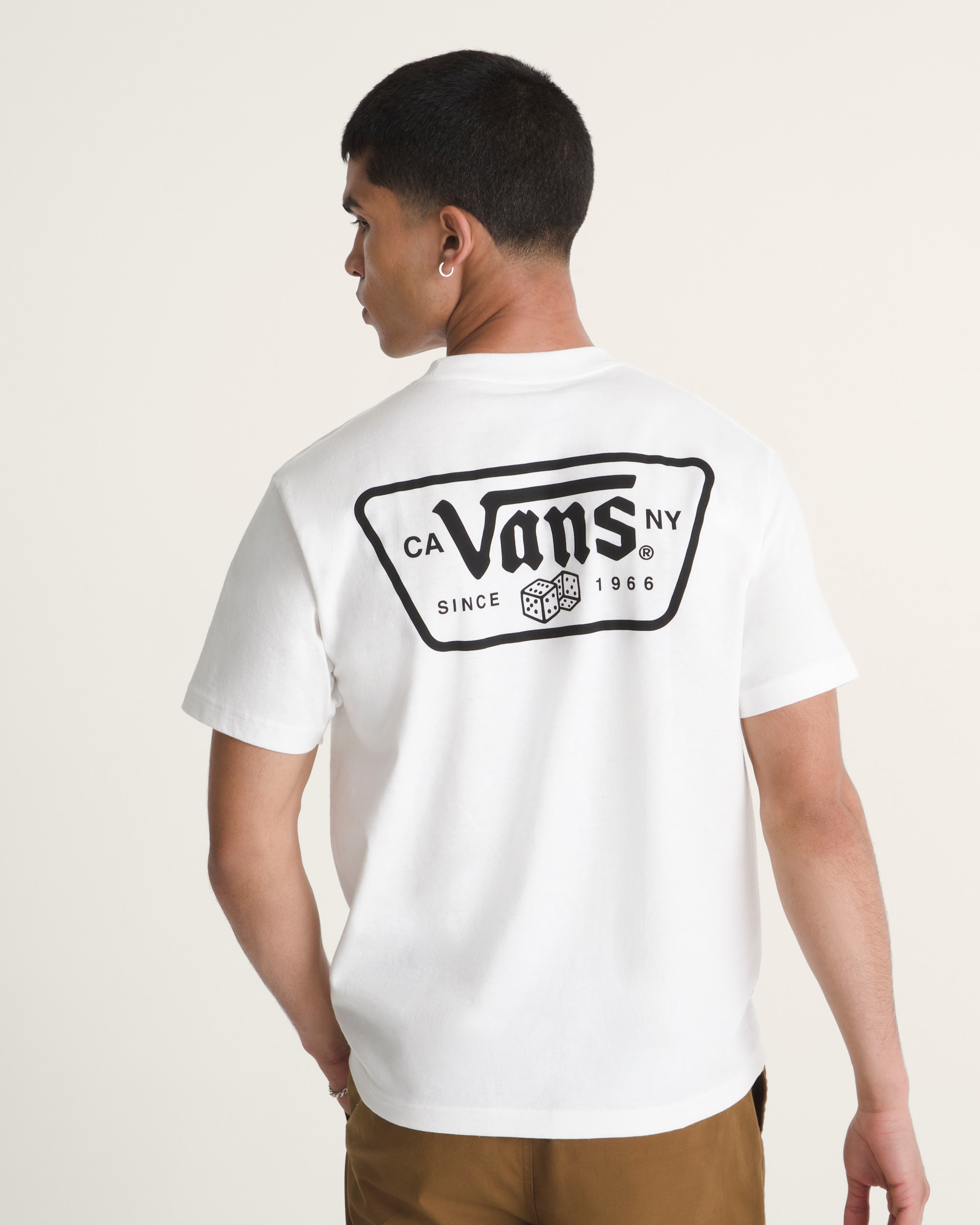 Knu Patch TShirt VANS White ALT3