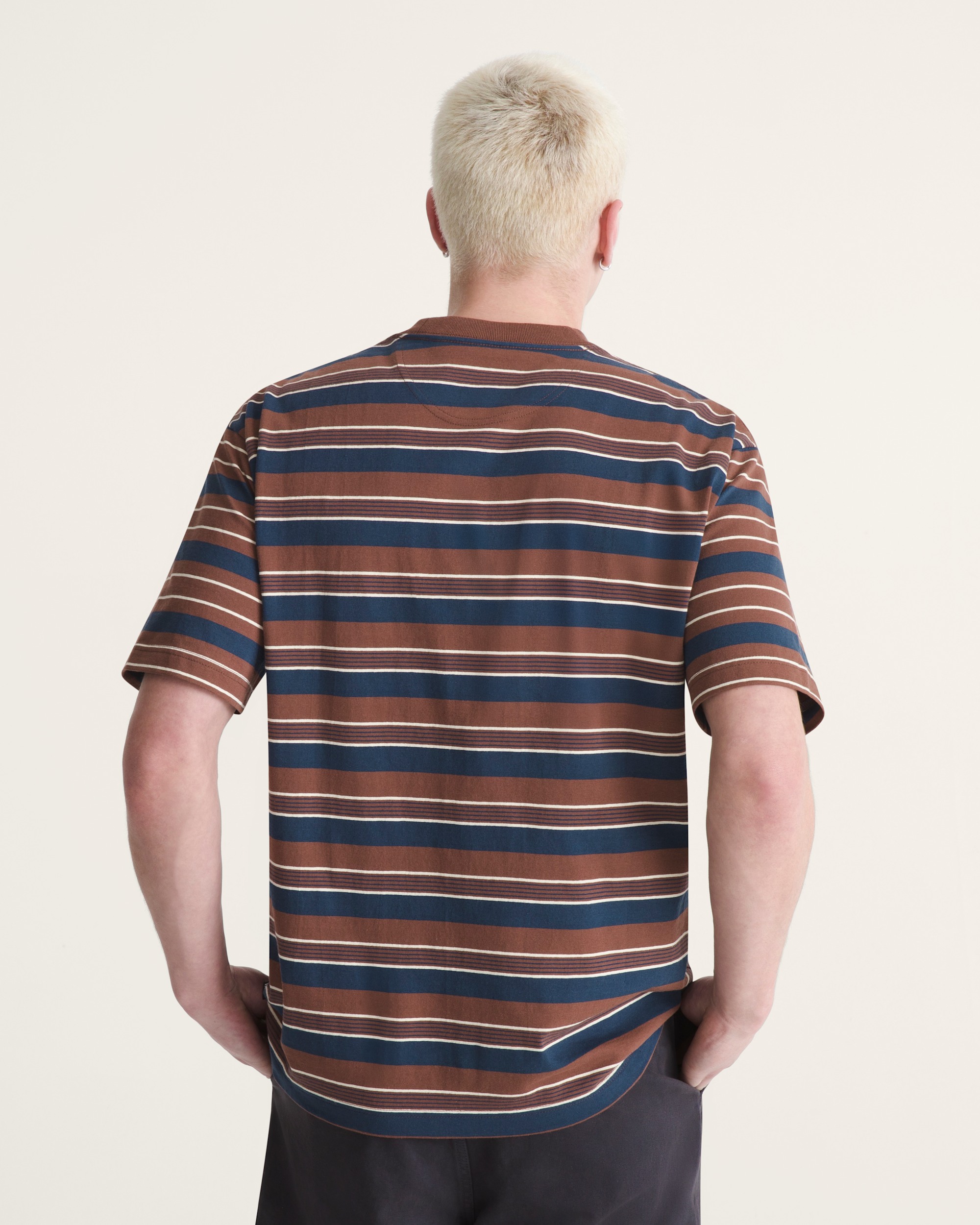 Pismo Knit Shirt VANS Potting Soil Brown ALT3