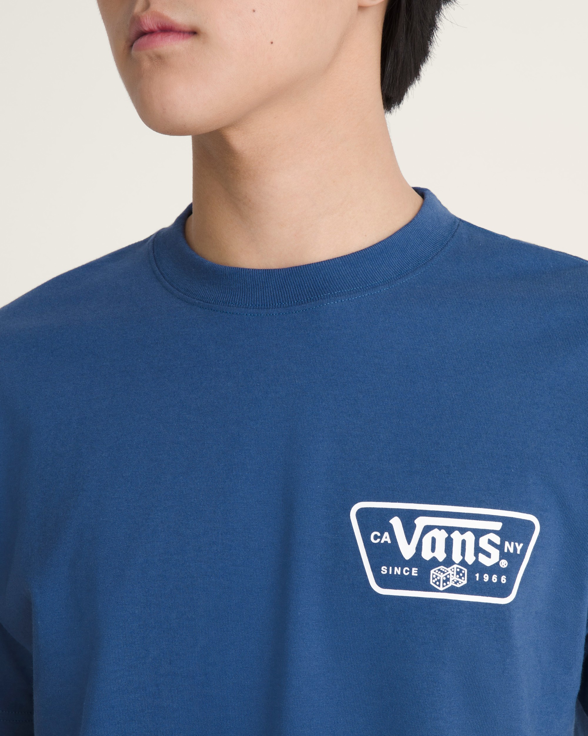 Knu Patch TShirt VANS True Navy Blue ALT4