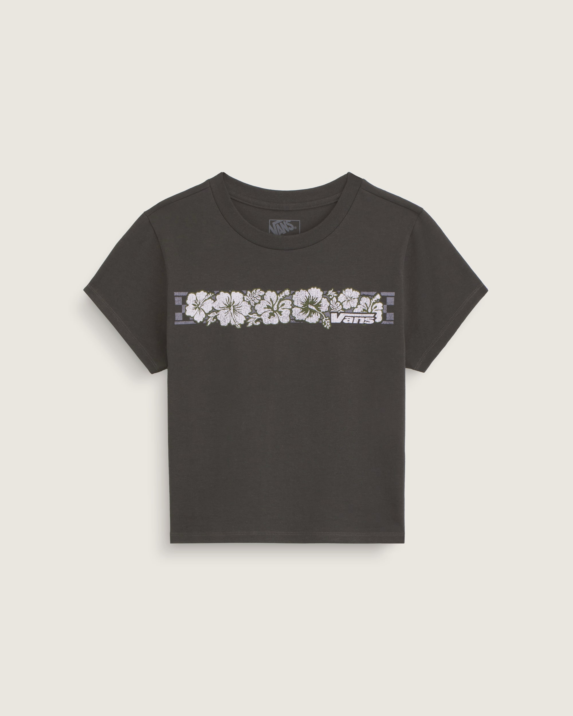 Anthers SS Baby Tee VANS Faded Black HERO