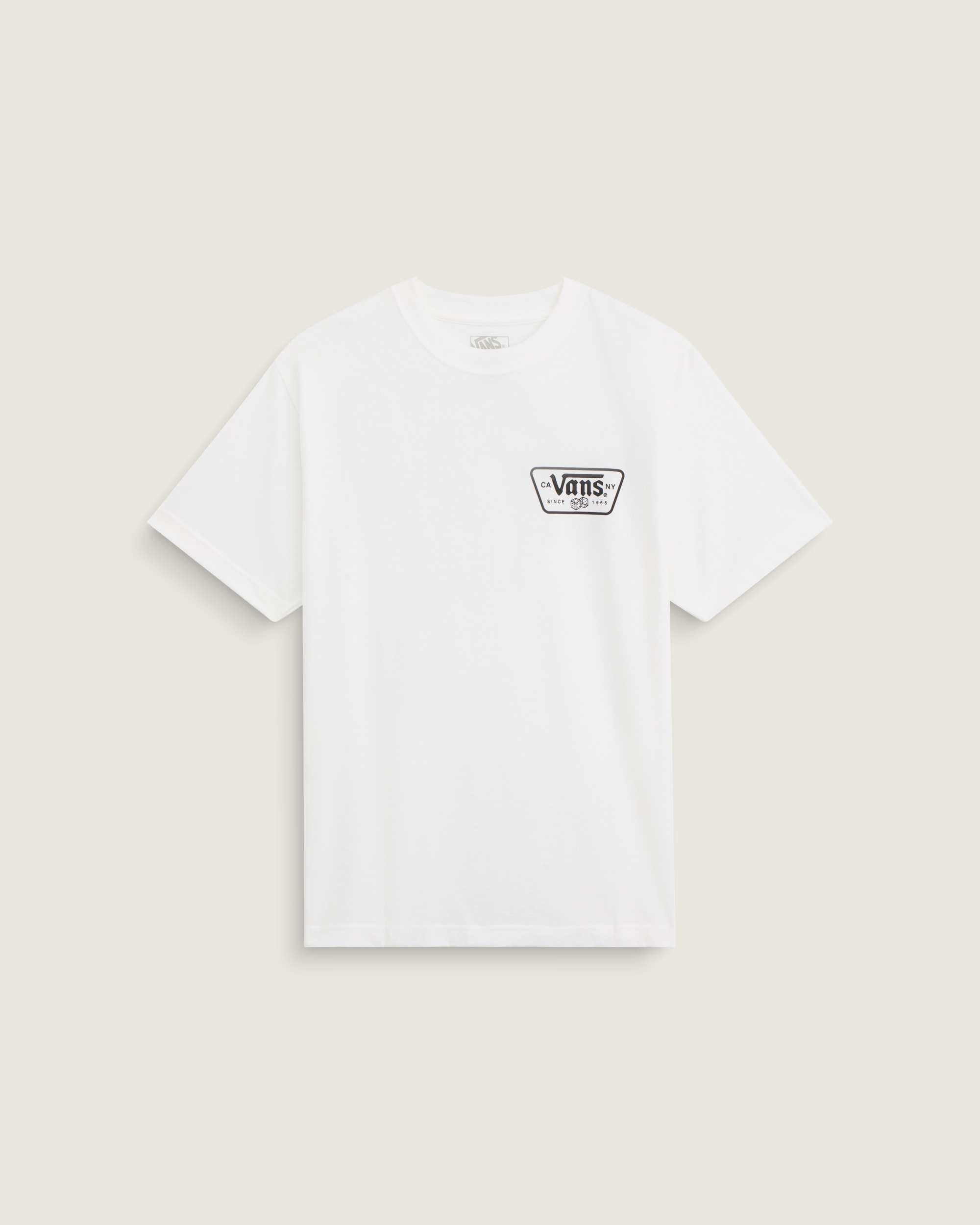 Knu Patch TShirt VANS White ALT1