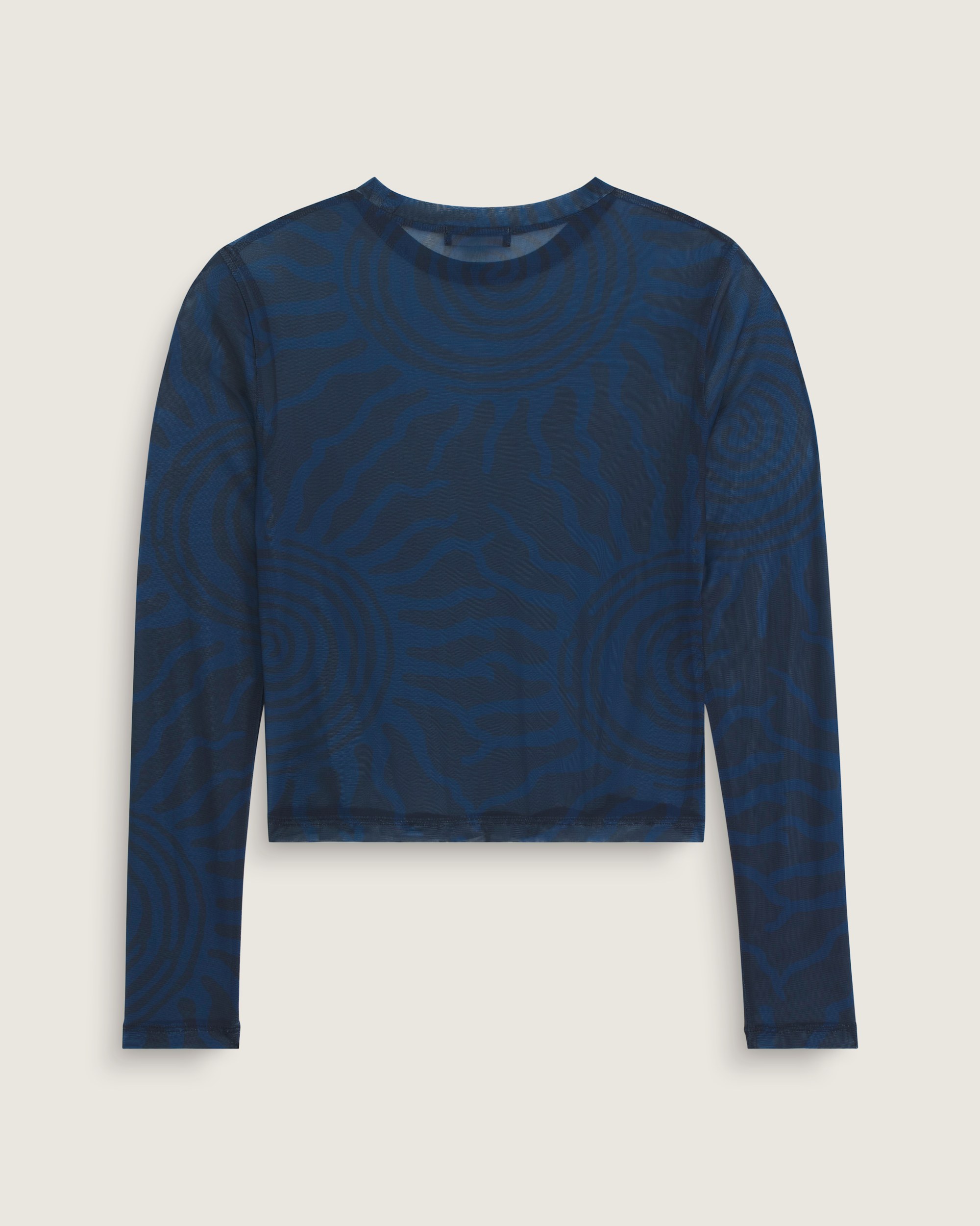 Ludlow Mesh Long Sleeve Top VANS Parisian Night Blue ALT1