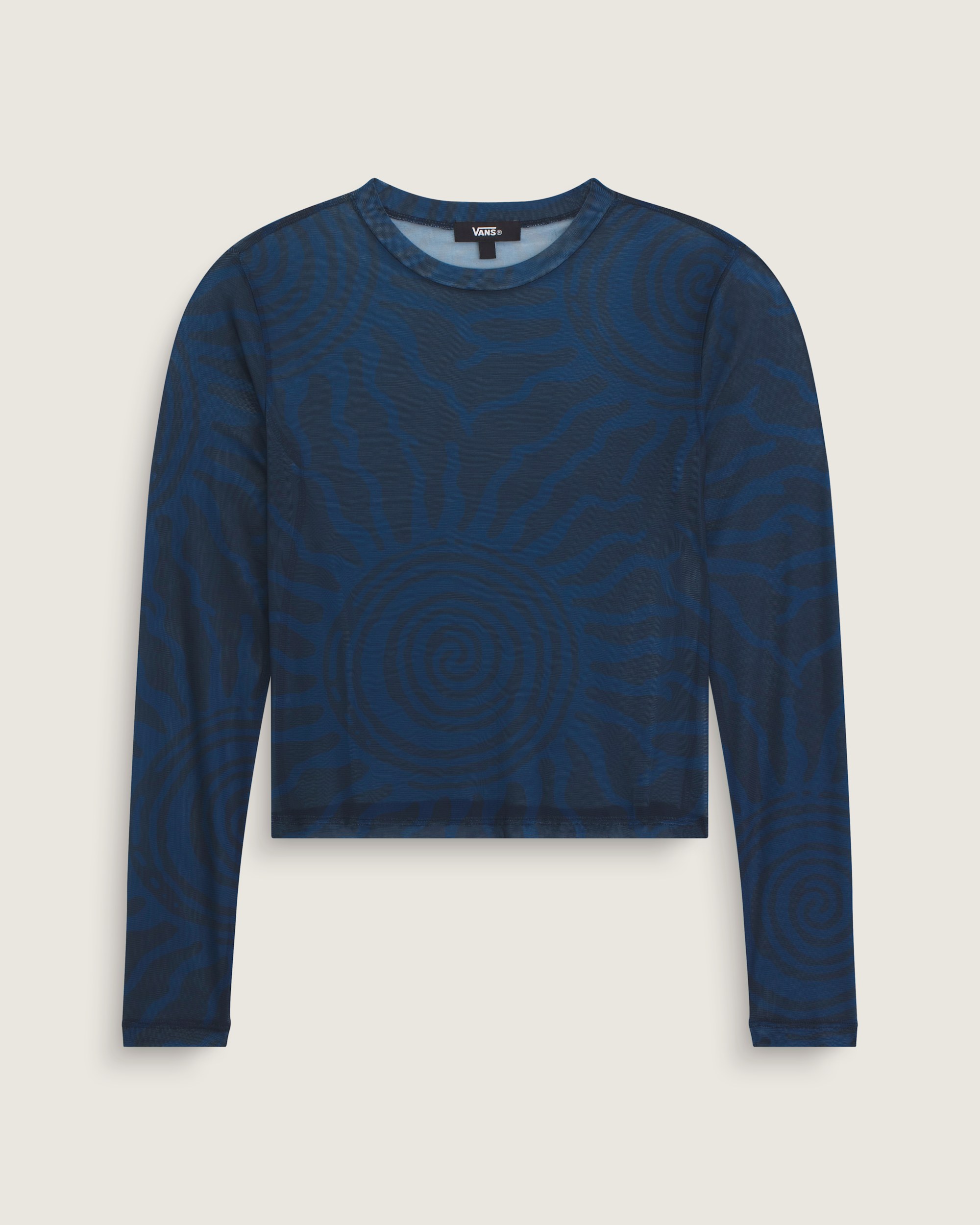 Ludlow Mesh Long Sleeve Top VANS Parisian Night Blue HERO