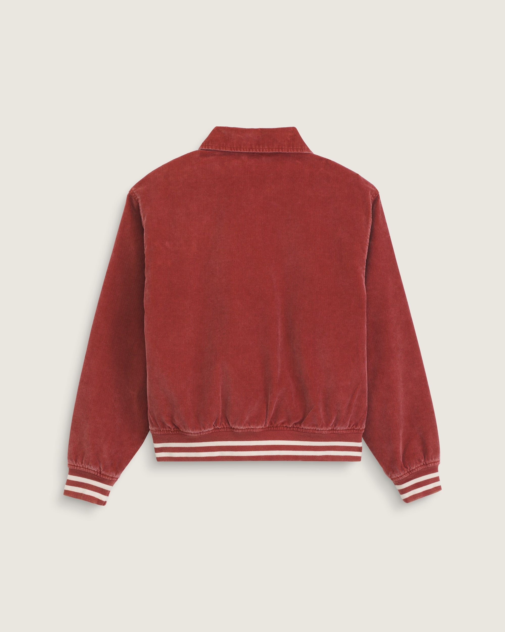 Milliken Varsity Jacket VANS Poppy Ember Red ALT1