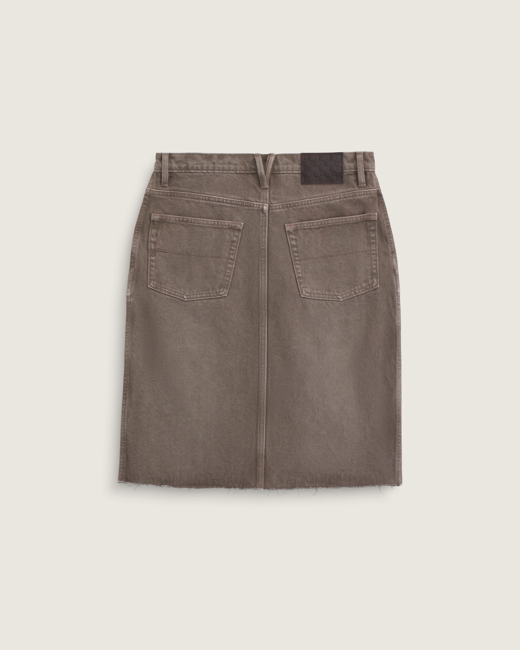 Denim Midi Skirt VANS Walnut ALT1