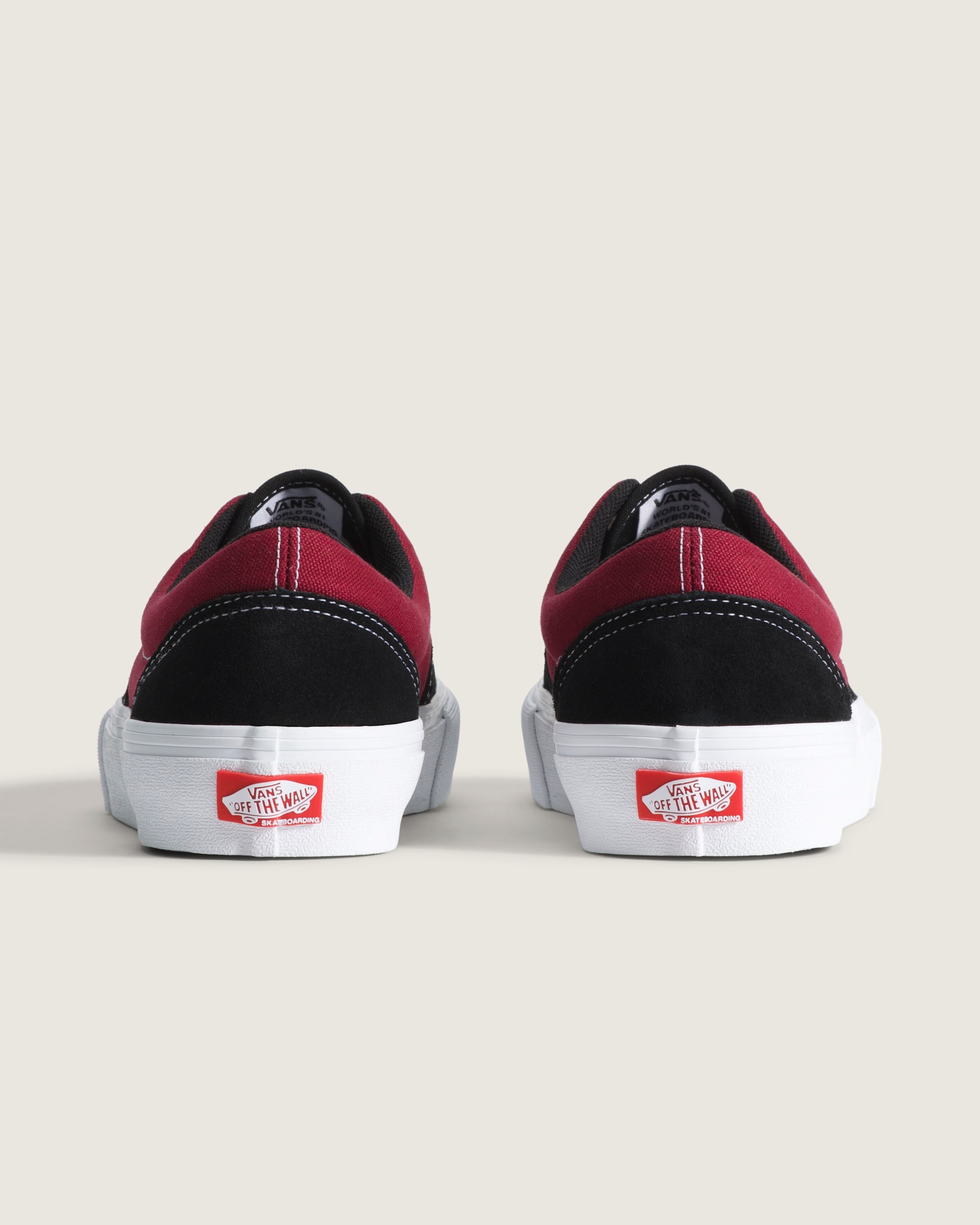 Skate Era Shoe VANS Black  Dark Red ALT3