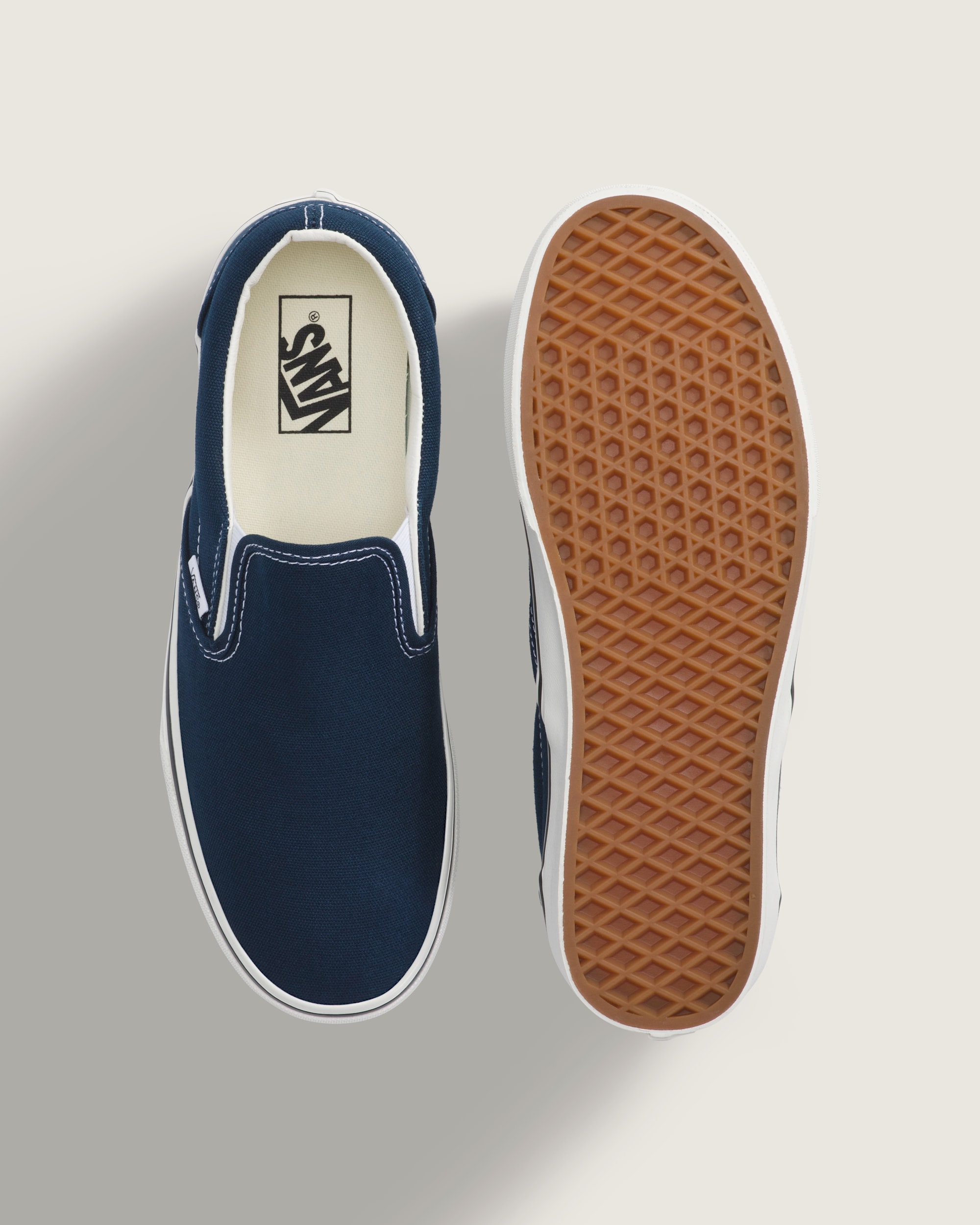 Classic SlipOn Shoe VANS Dress Blue ALT2