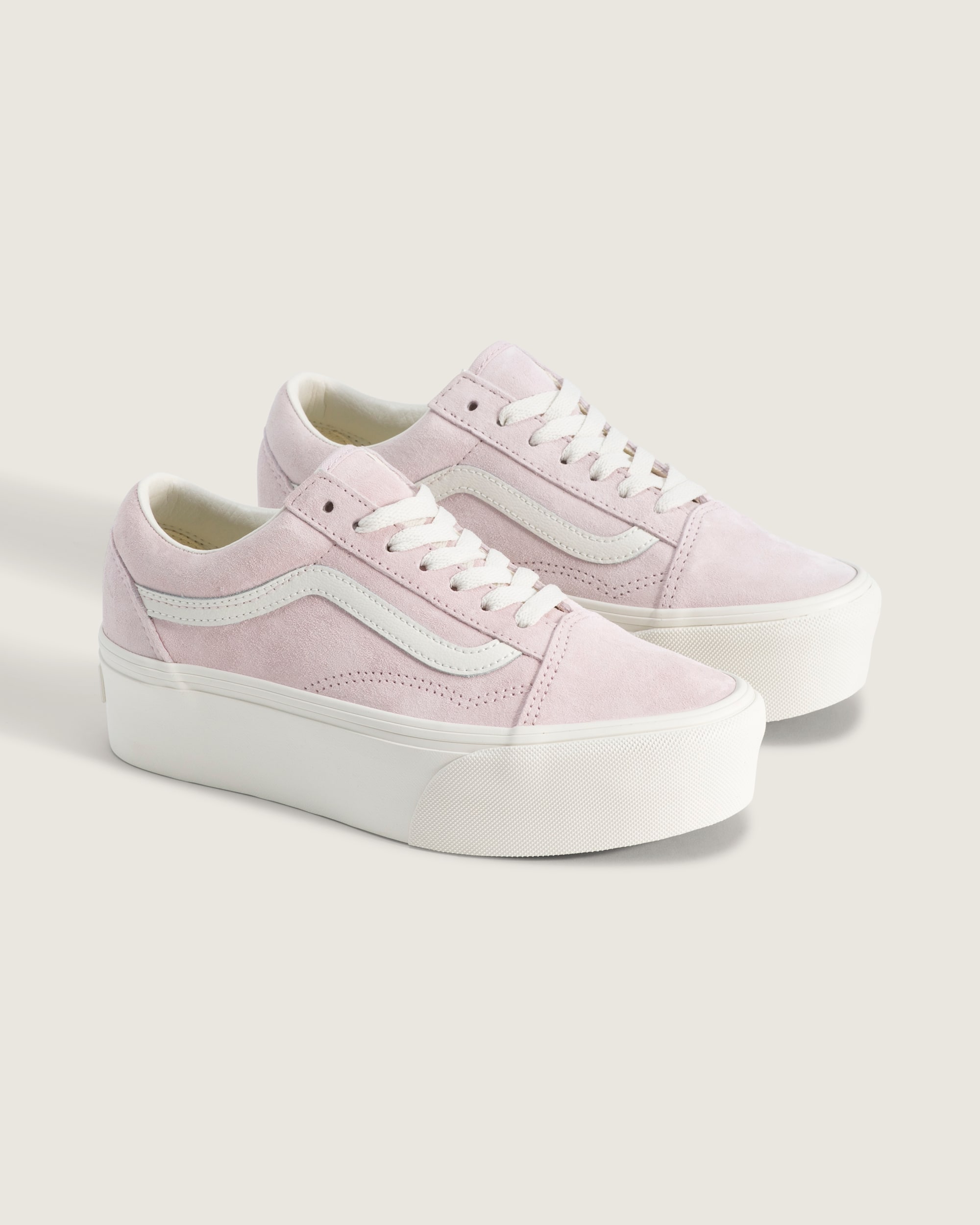 Old Skool Platform Shoe VANS Pale Petal Pink ALT1
