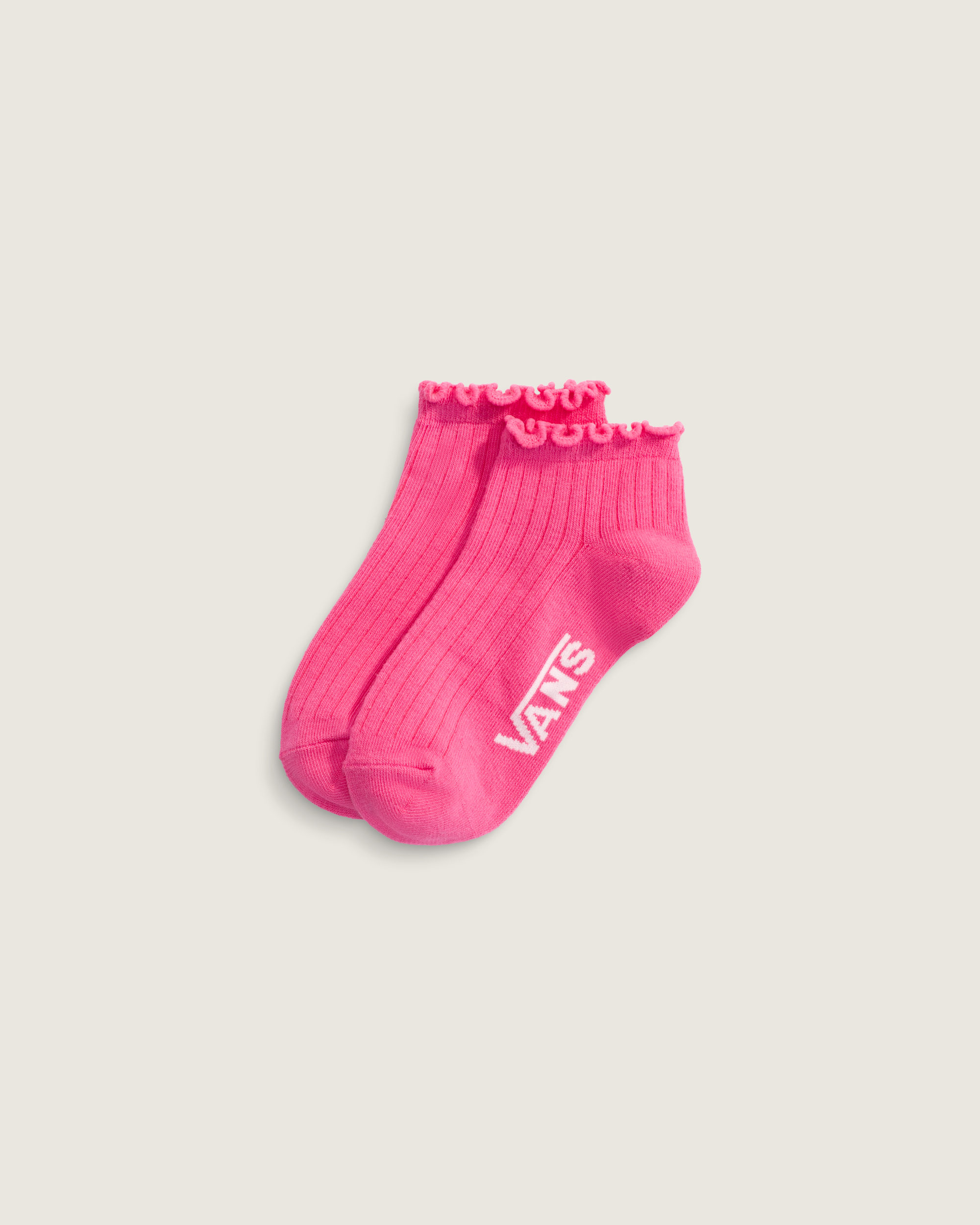 Rufflen Low Crew Socks VANS Pink Velvet HERO
