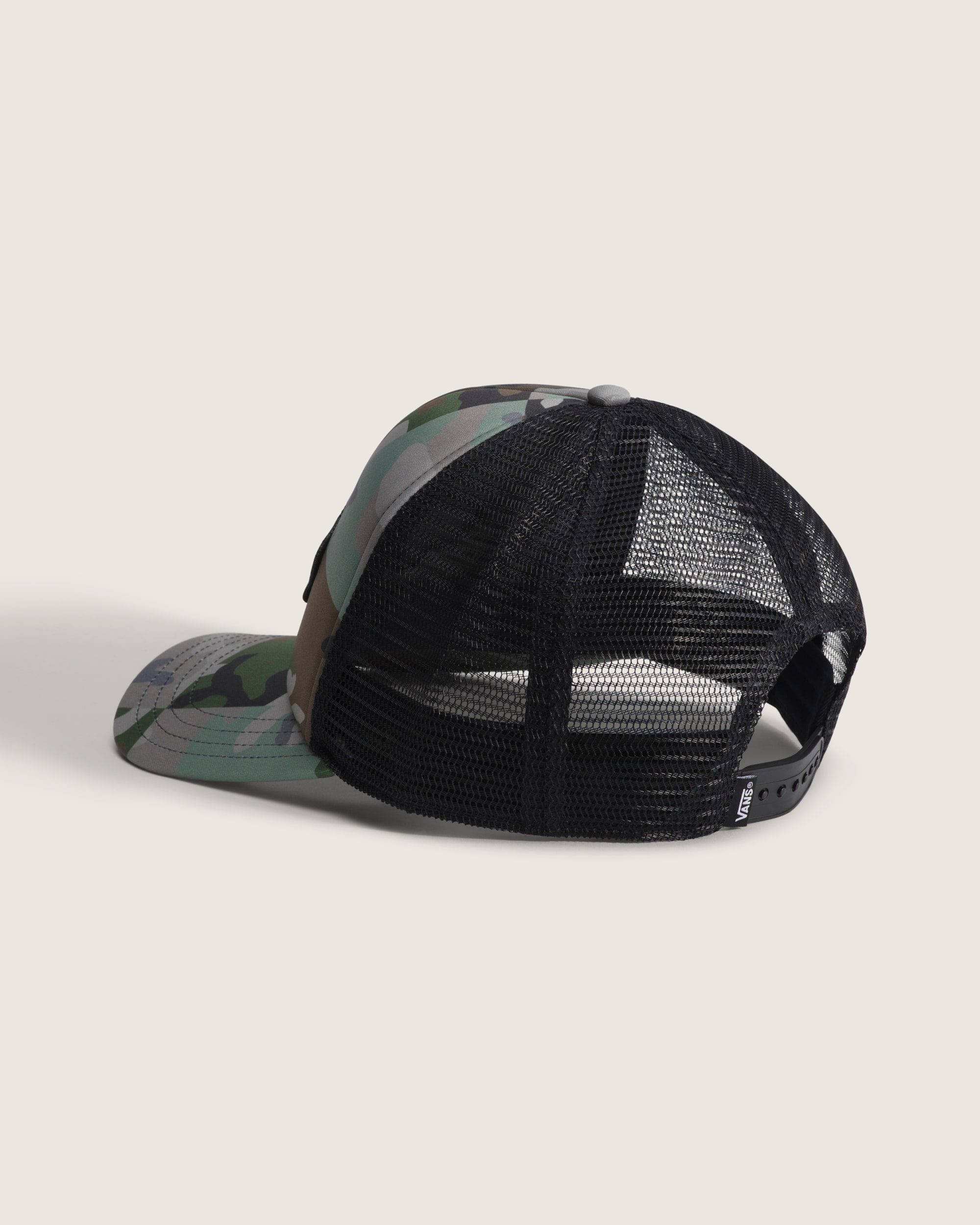 Classic Patch Curved Bill Trucker Hat VANS Aluminum ALT2