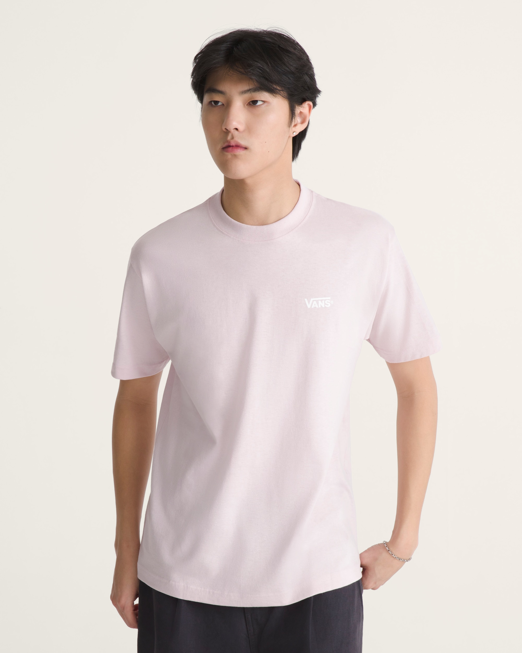 New Left Chest TShirt VANS Pale Petal Pink ALT2