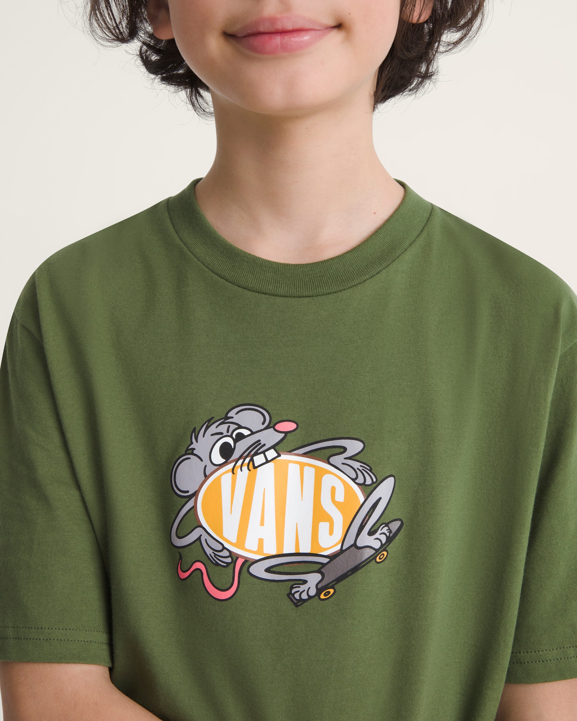 Kids Rad Rodent TShirt VANS Green Balsam ALT4