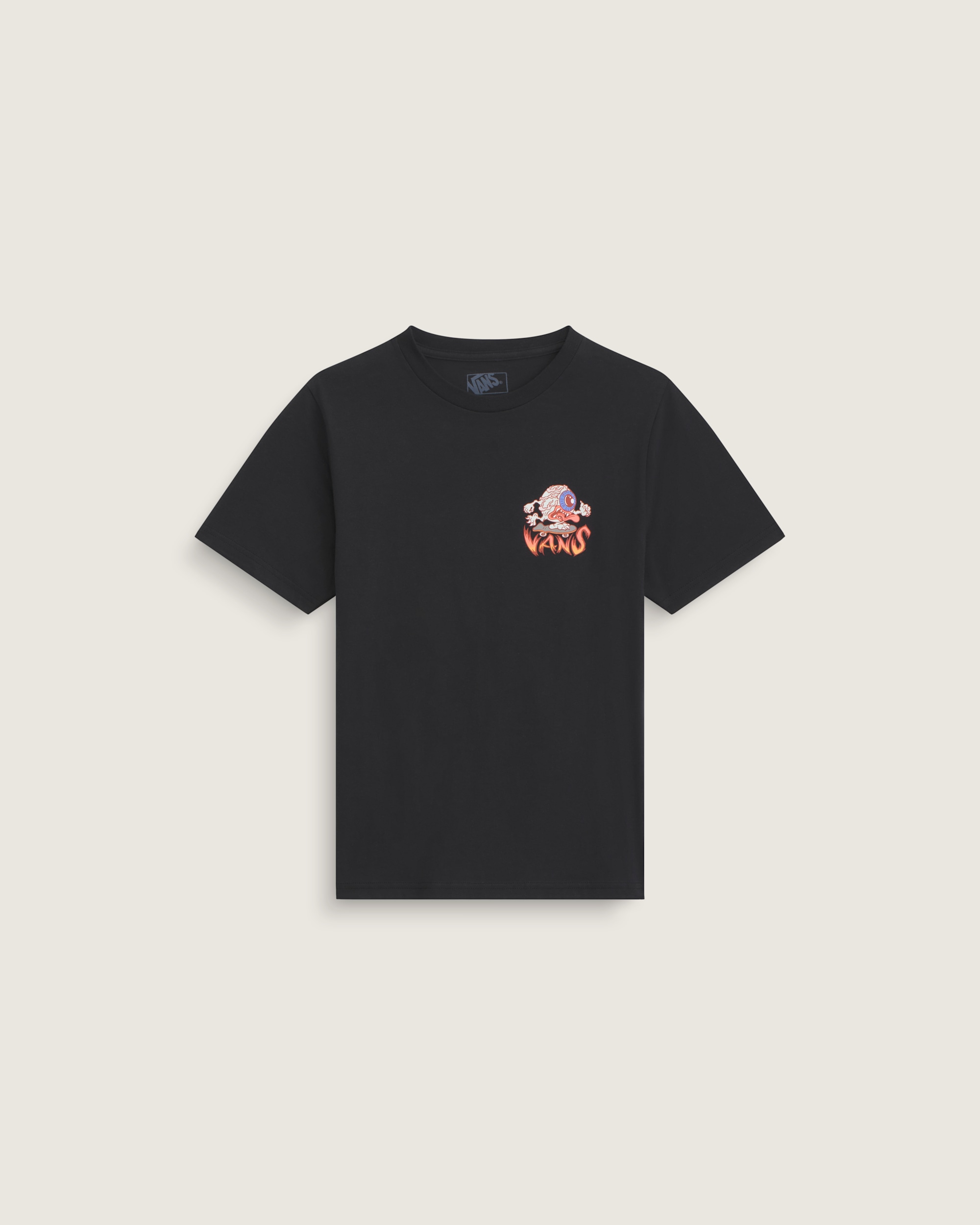 Kids Eye Skate Glow In The Dark TShirt VANS Black ALT1