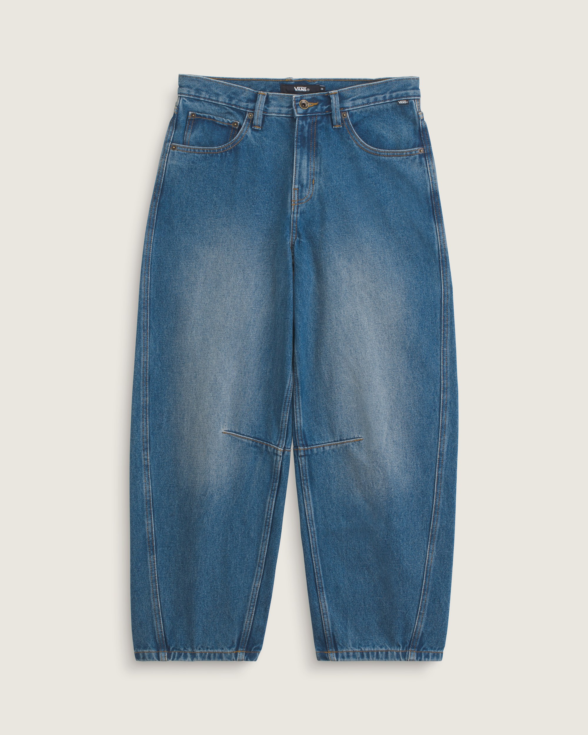 Check5 Mid Rise Barrel Pants VANS Vintage Indigo HERO