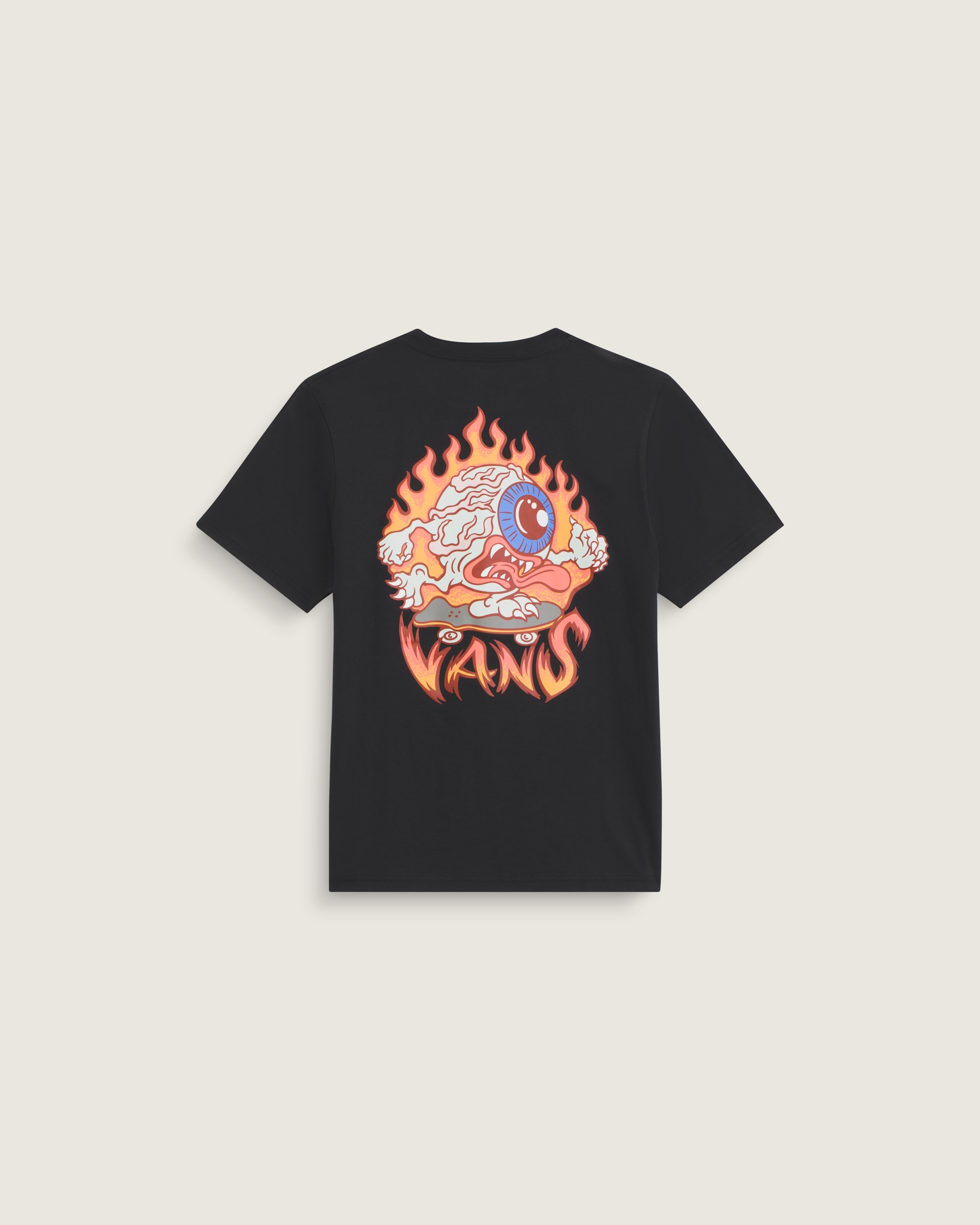 Kids Eye Skate Glow In The Dark TShirt VANS Black HERO