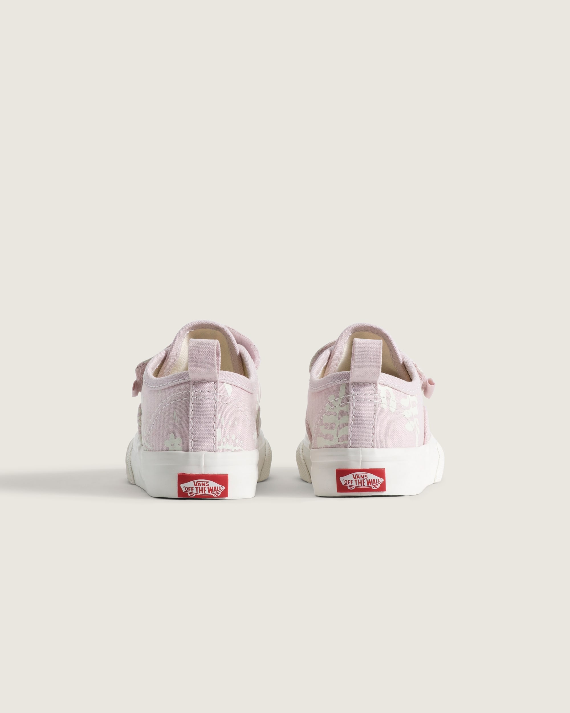 Toddler Authentic Elastic V Shoe VANS Pale Petal Pink ALT3