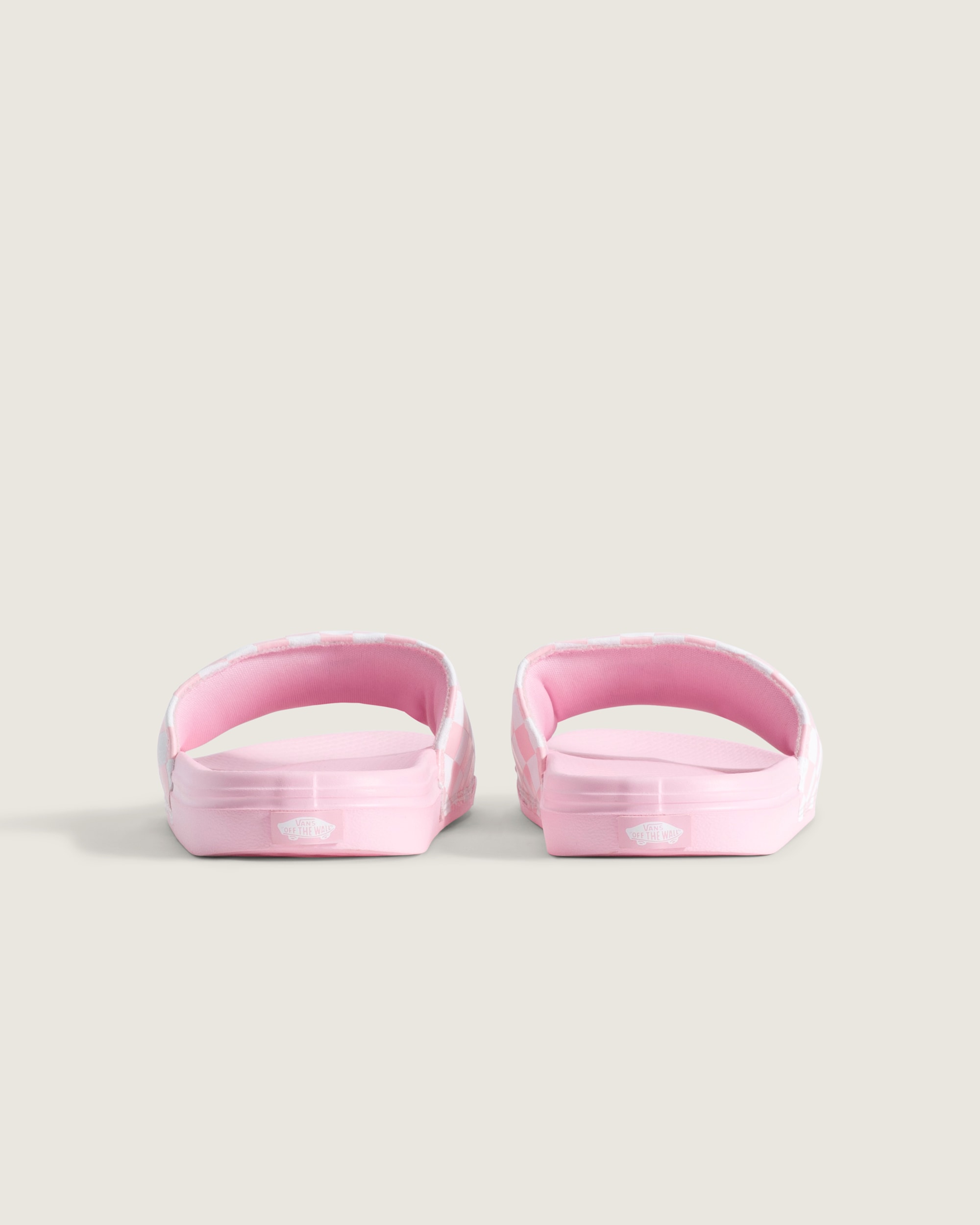 Little Kids La Costa Slide VANS Checkerboard Coral Blush Pink ALT3