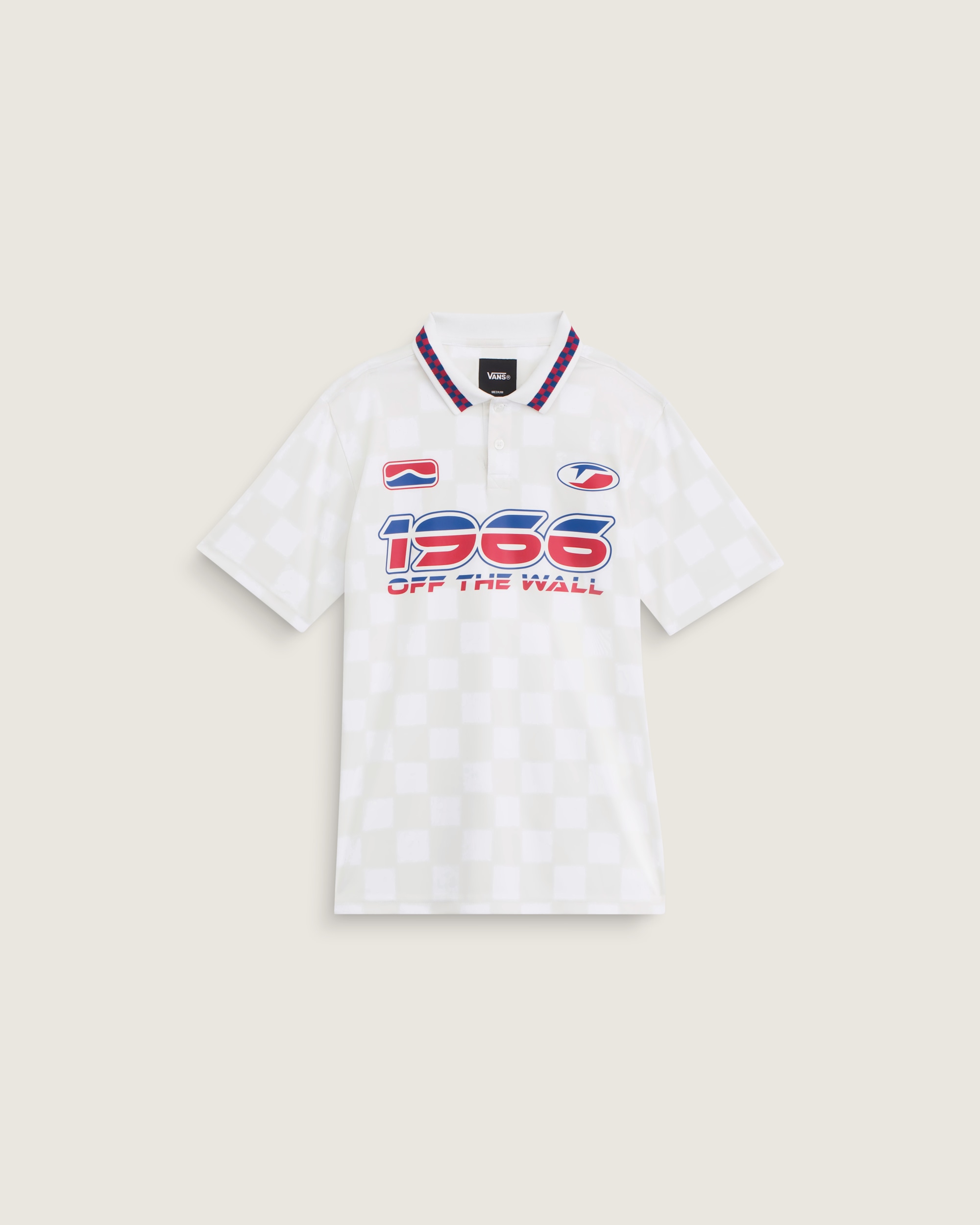 Kids Derby Soccer Jersey VANS White ALT1
