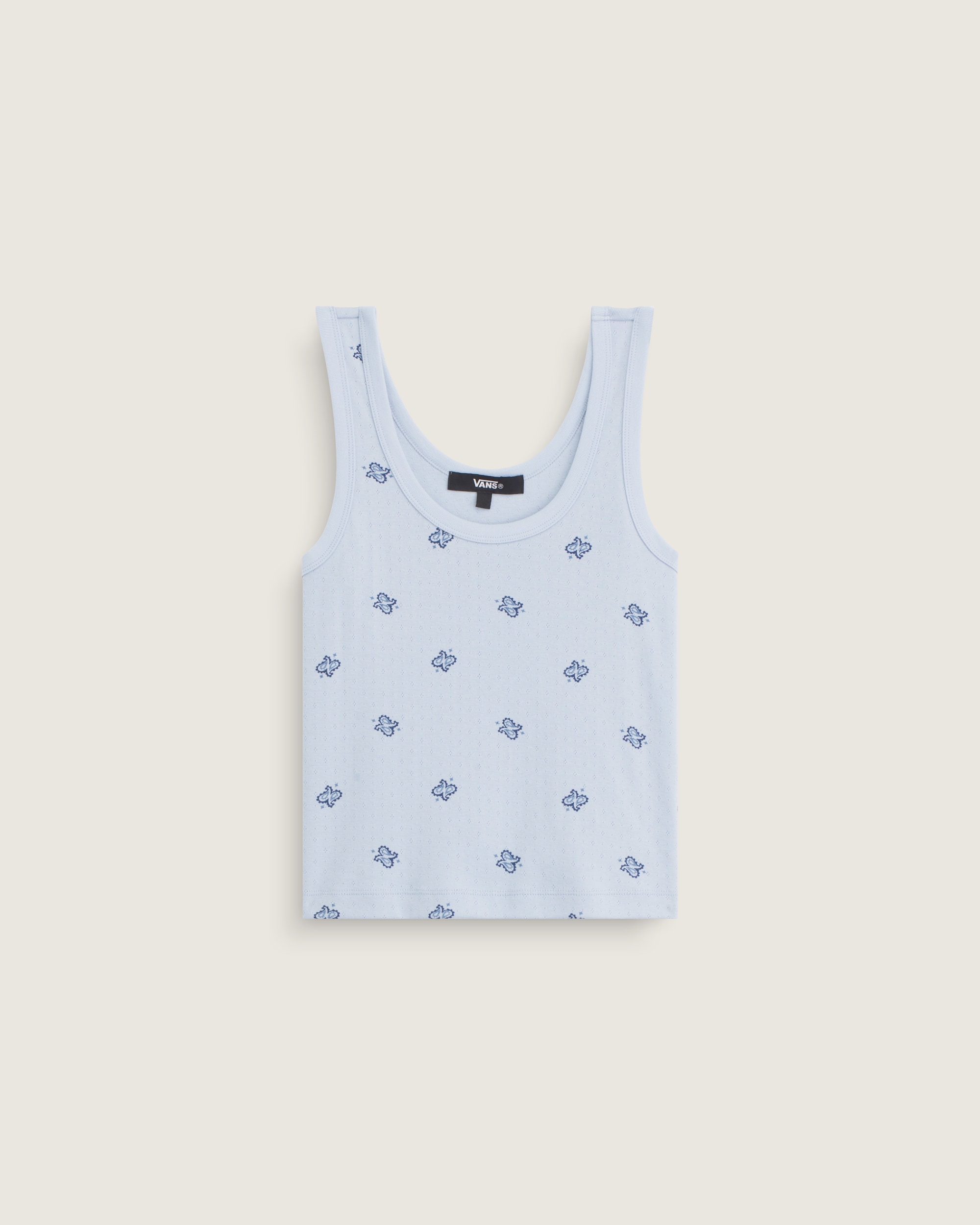 Lilly Printed Tank VANS Soft Slate Blue HERO