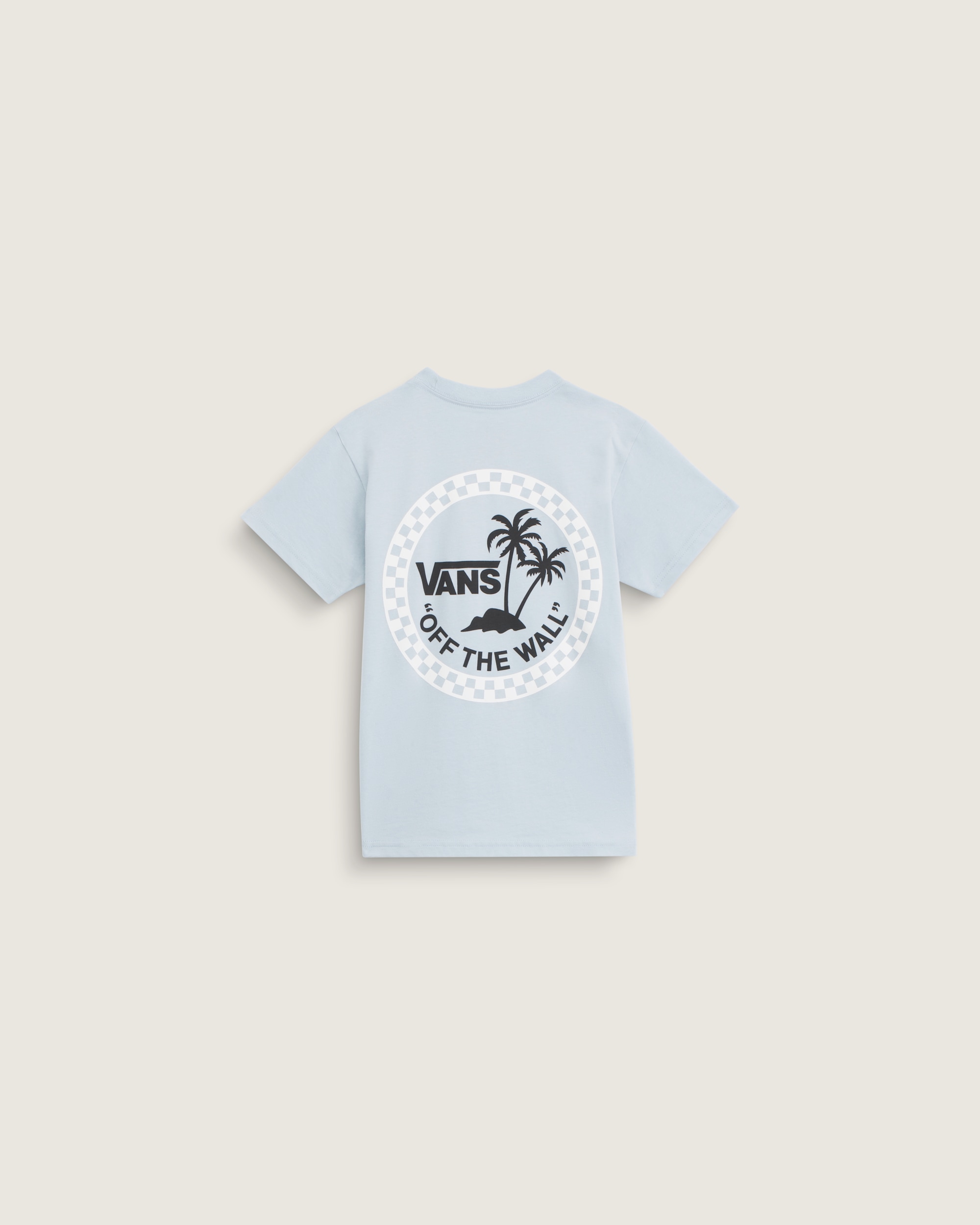 Little Kids Knu Palms TShirt VANS Soft Slate Blue HERO