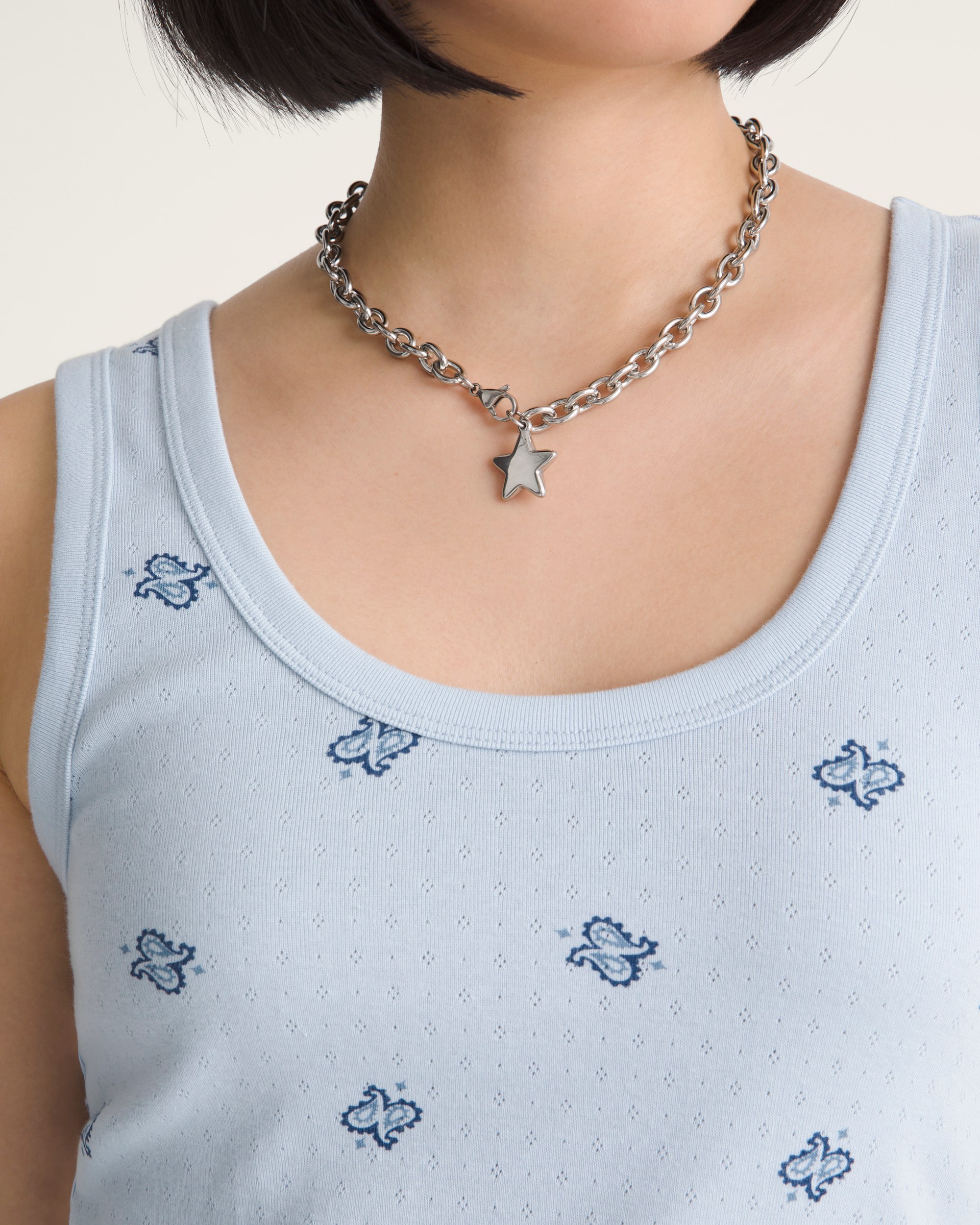 Lilly Printed Tank VANS Soft Slate Blue ALT4