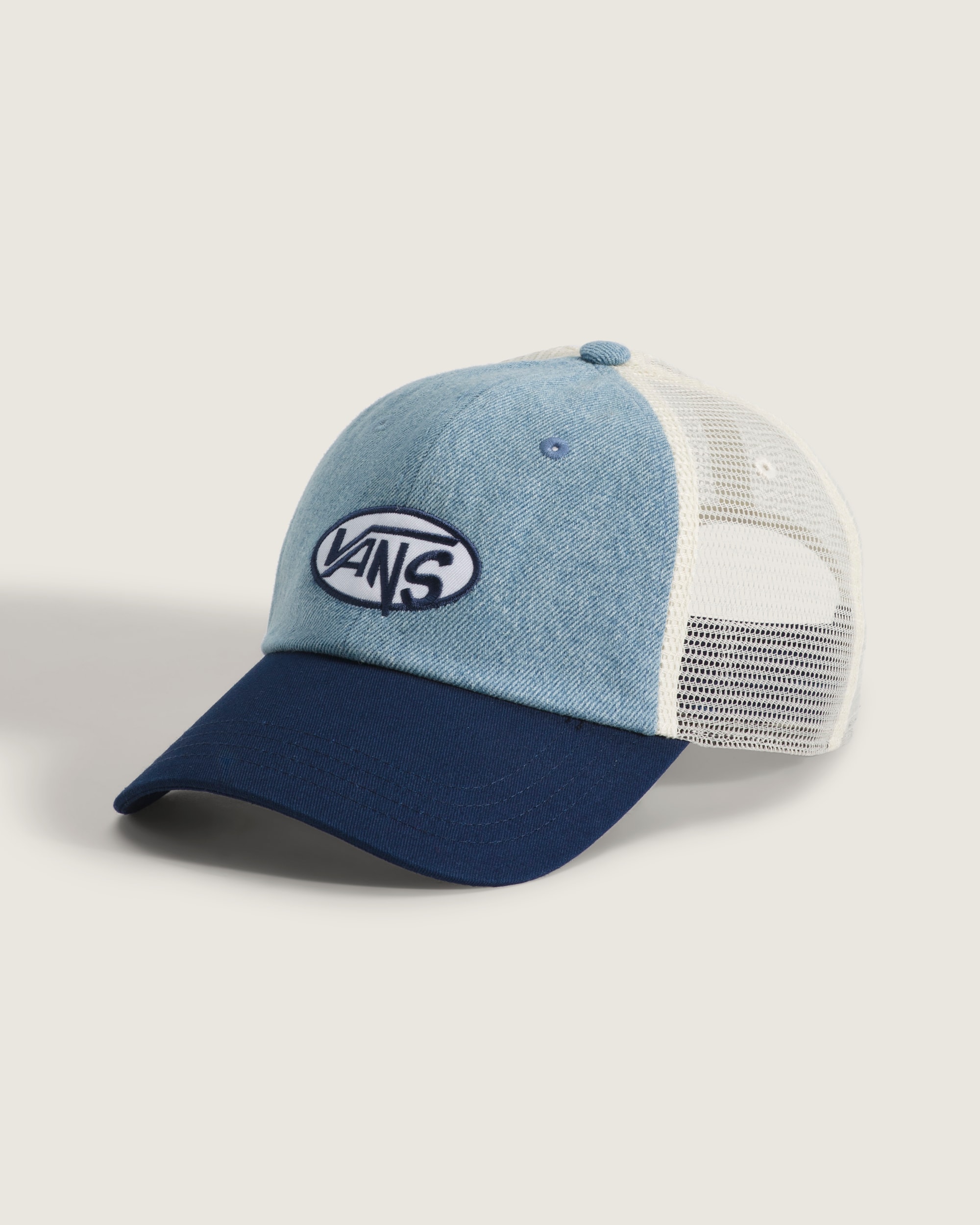 Beach Trucker Hat VANS Stonewash Blue HERO