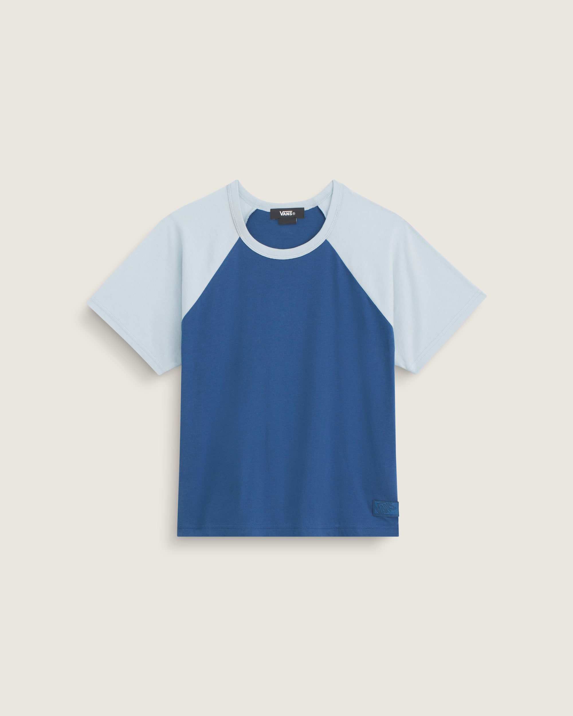 Gracie Raglan TShirt VANS True Navy Blue HERO