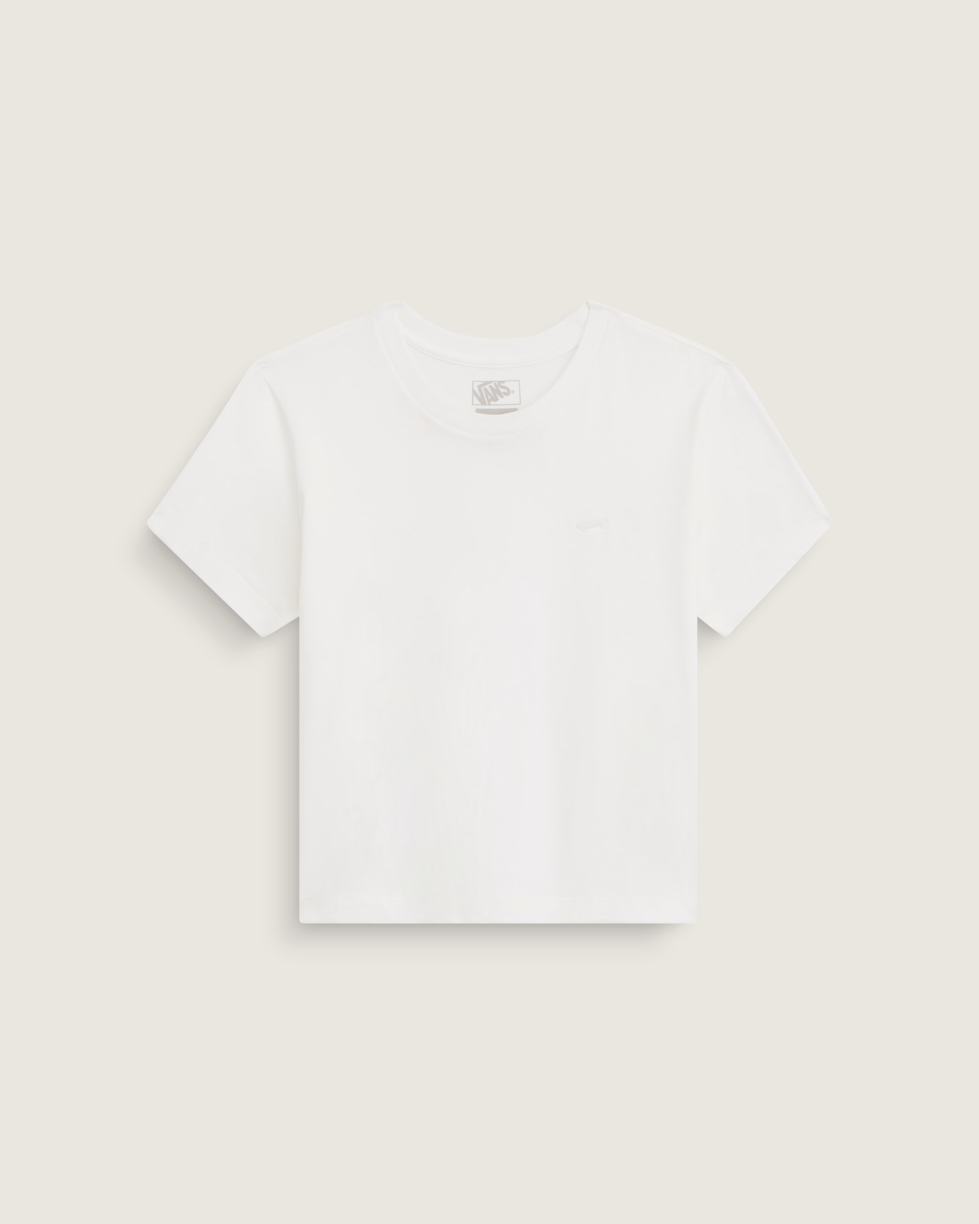 Salton Crew TShirt VANS Egret White HERO