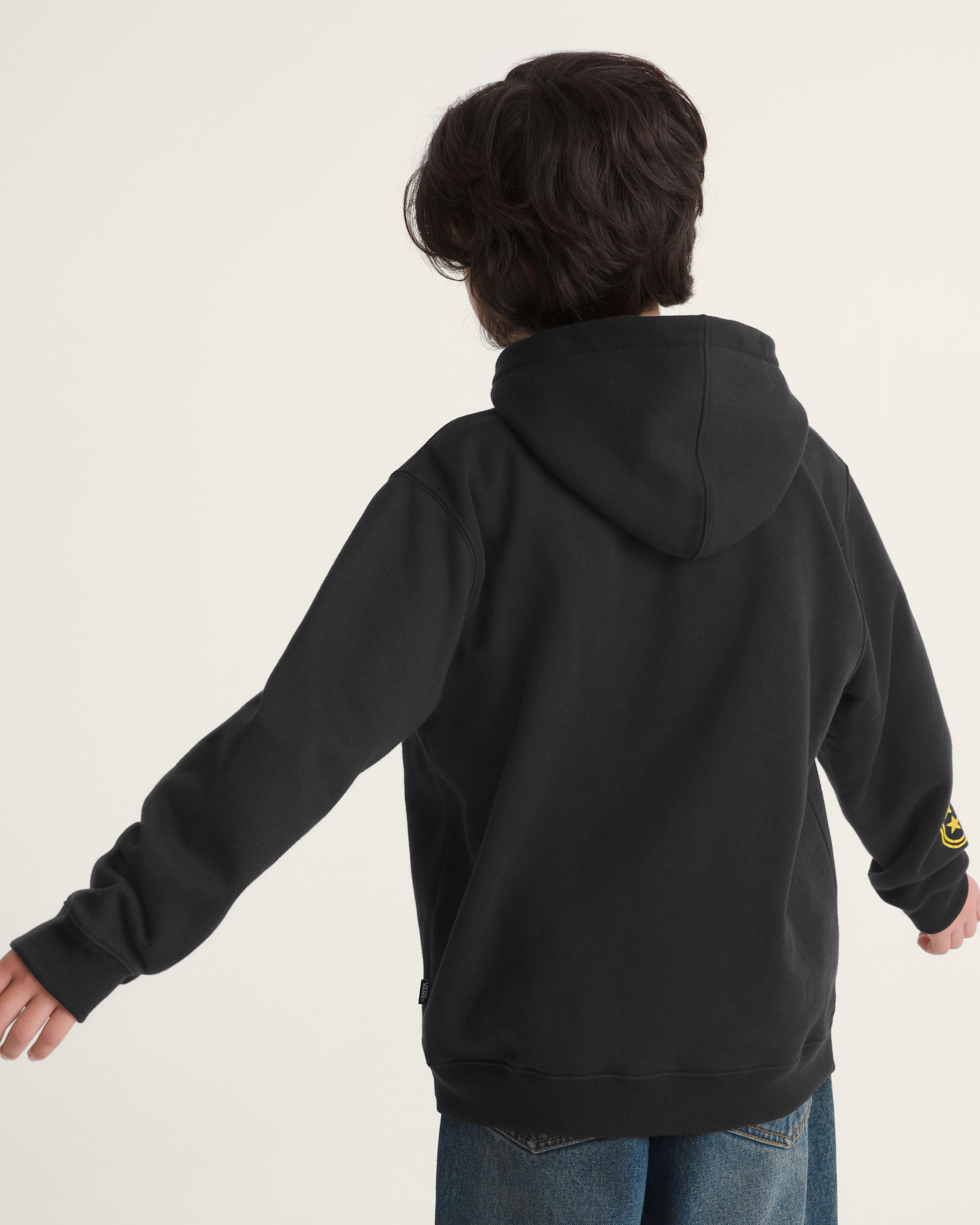 Kids Speedway Pullover Hoodie VANS Black ALT3