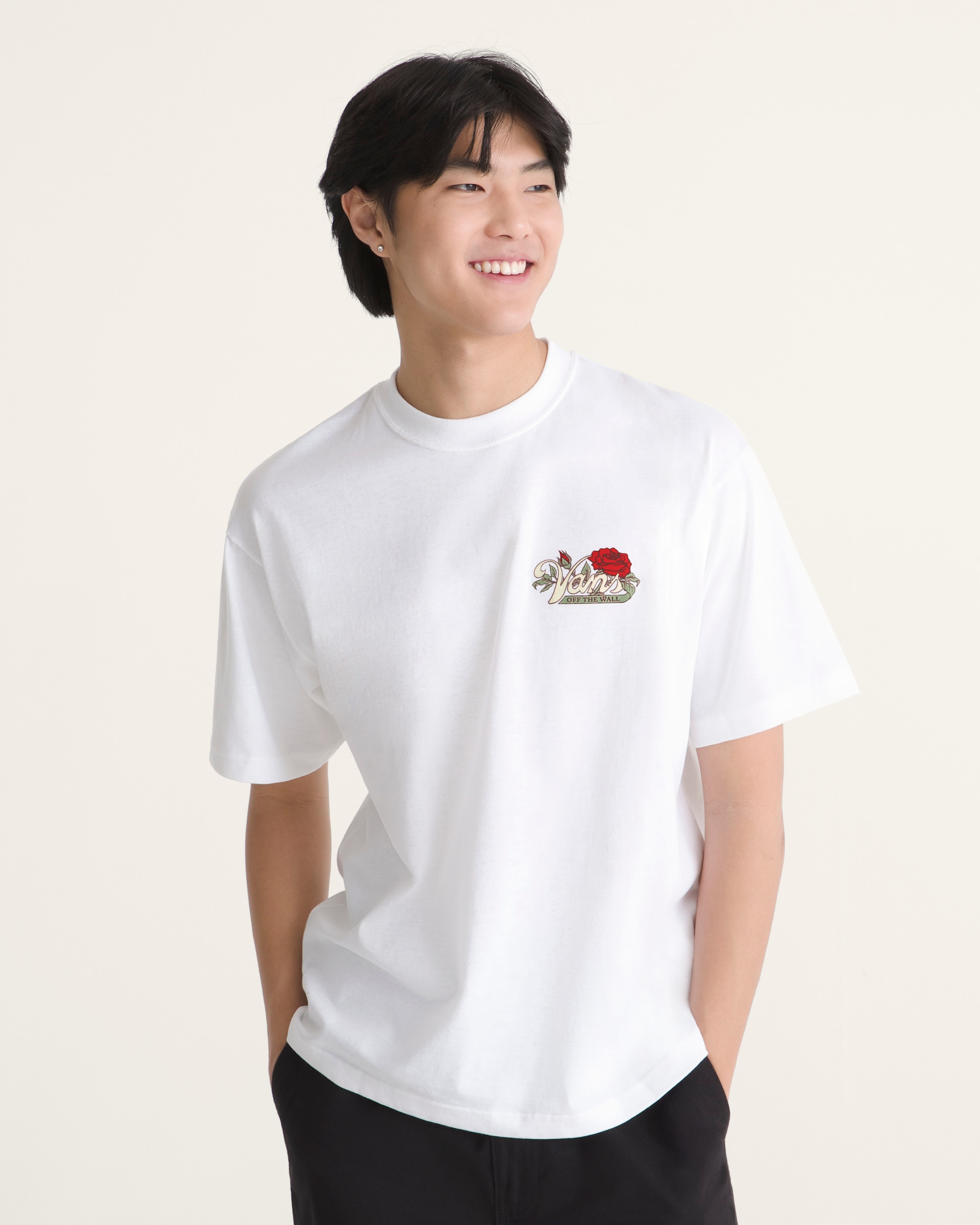 Old Skool Bloom TShirt VANS White ALT2