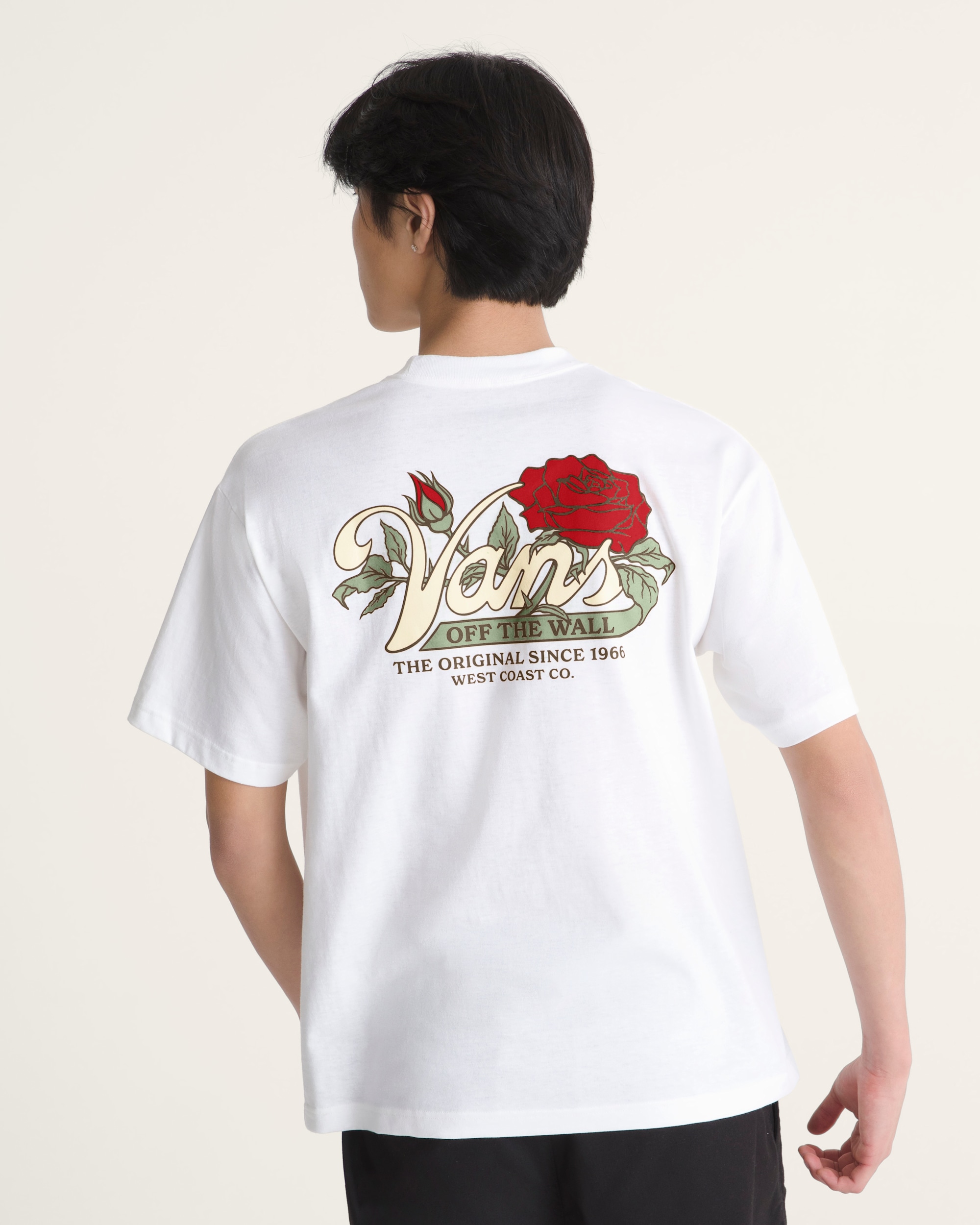 Old Skool Bloom TShirt VANS White ALT3