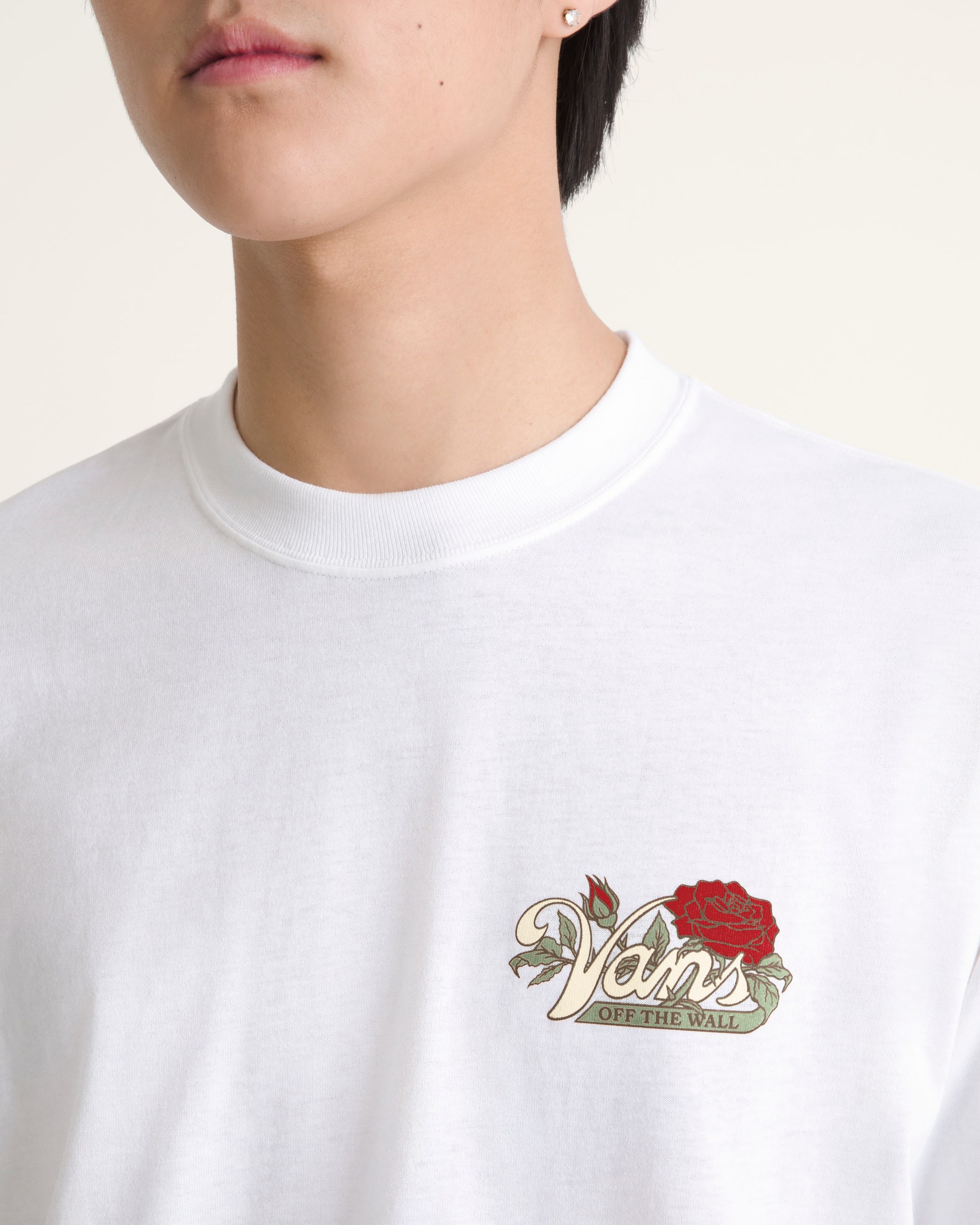 Old Skool Bloom TShirt VANS White ALT4