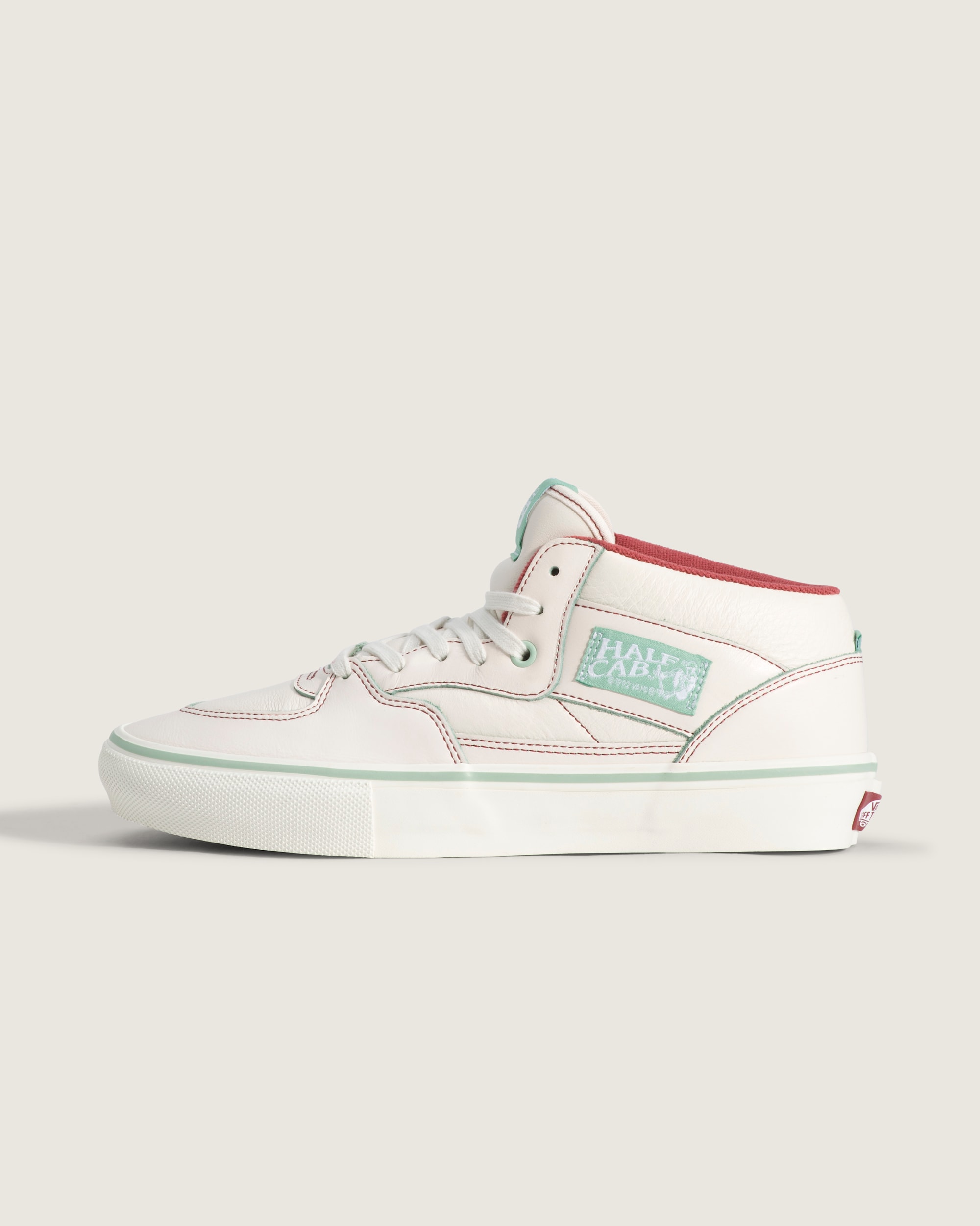 Van Doren Approved x Crenshaw Skate Club Skate Half Cab Shoe VANS Marshmallow White  Green HERO