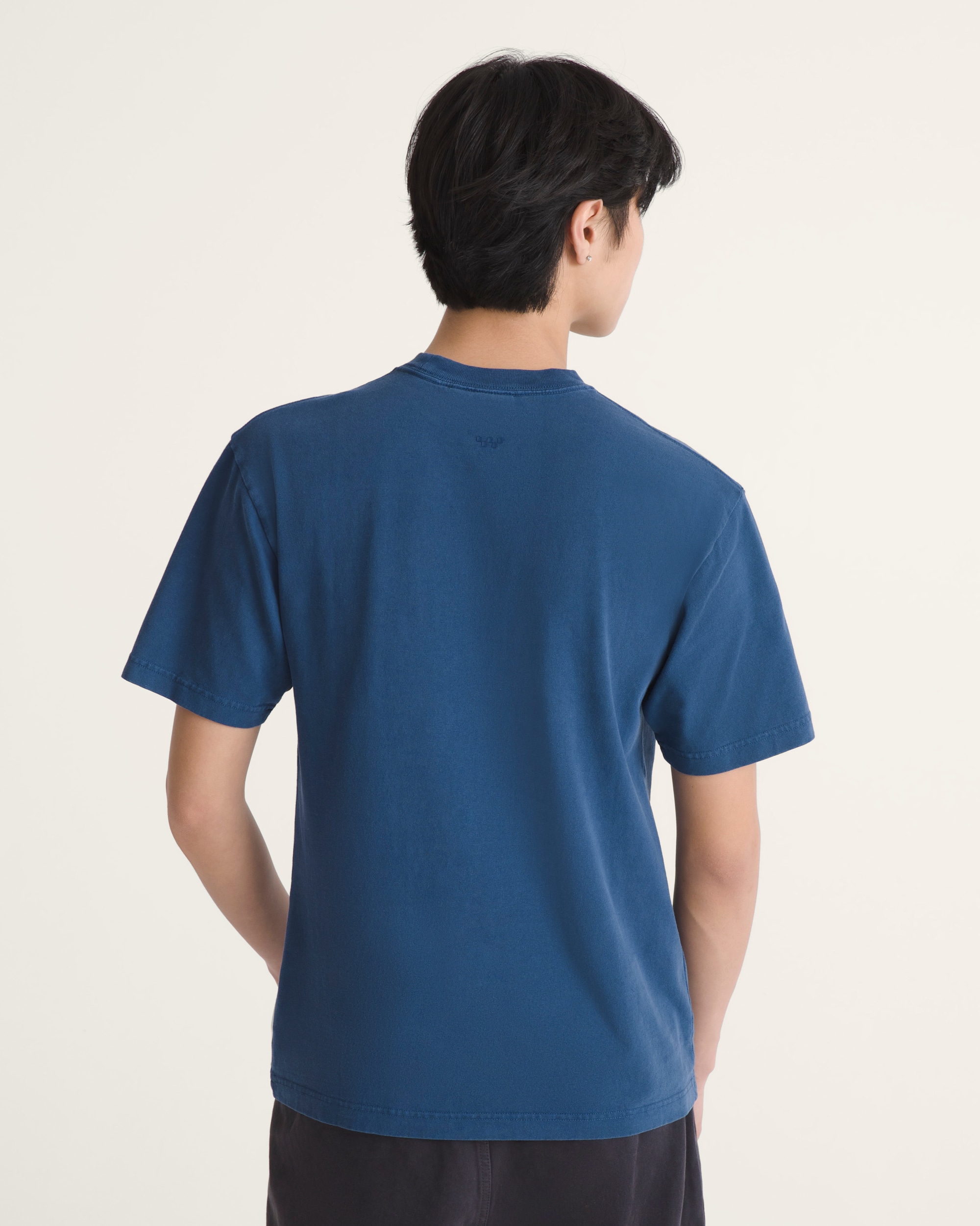 Little Kids Premium Loose Fit TShirt VANS Deep Indigo Blue ALT3
