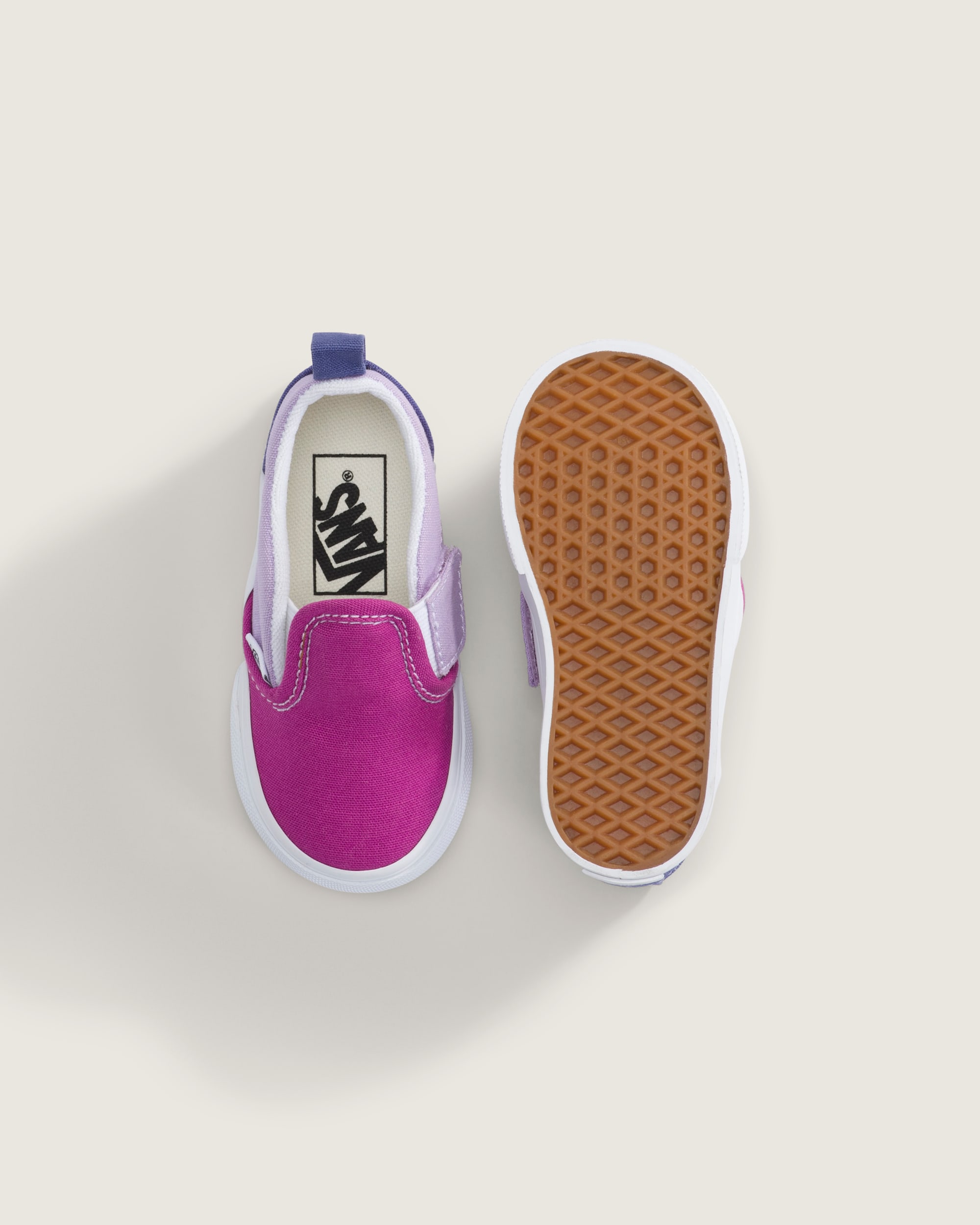 Toddler Classic SlipOn V Shoe VANS Pink  Purple ALT2