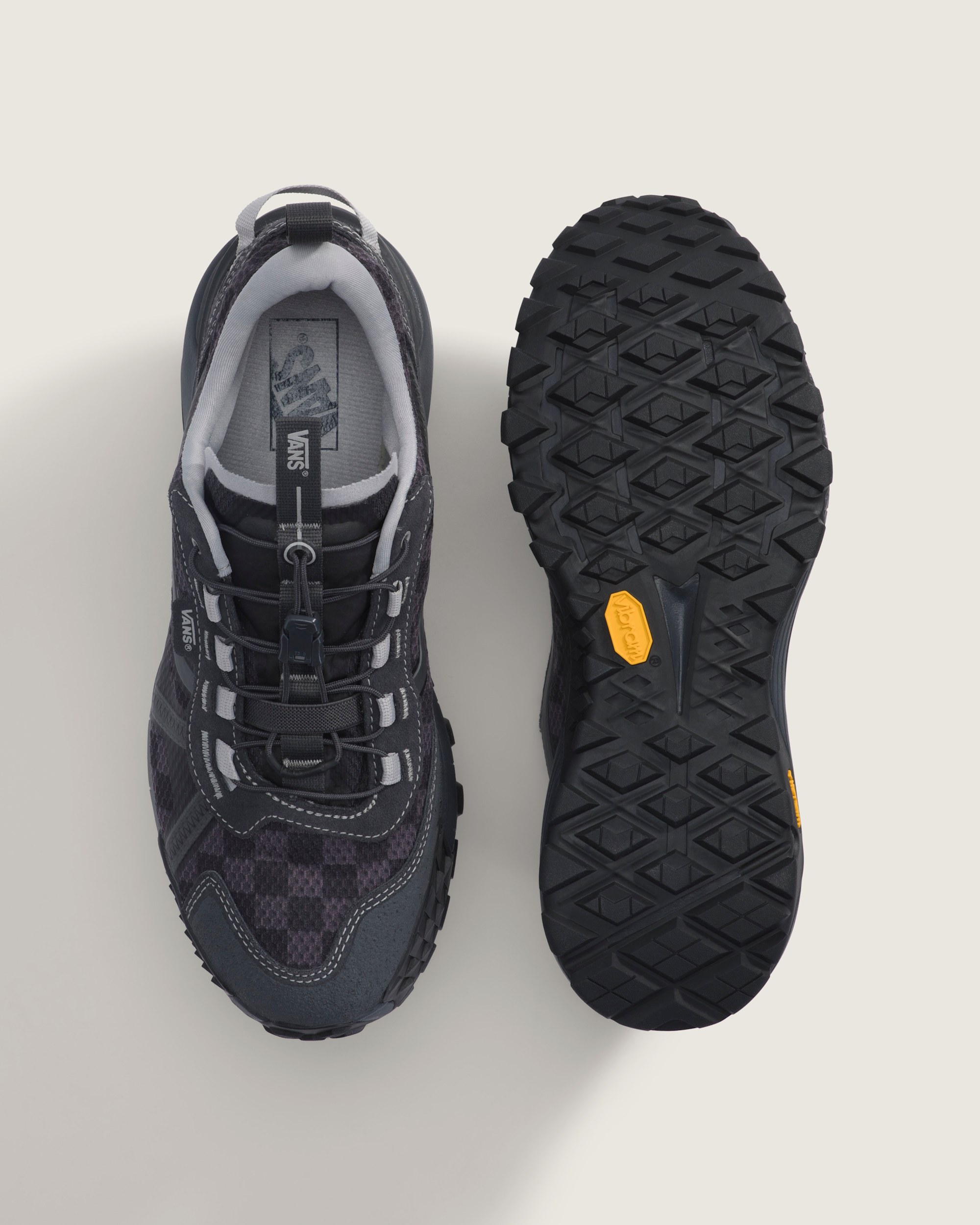 Crosspath XC Shoe VANS Checkerboard Charcoal Gray ALT2