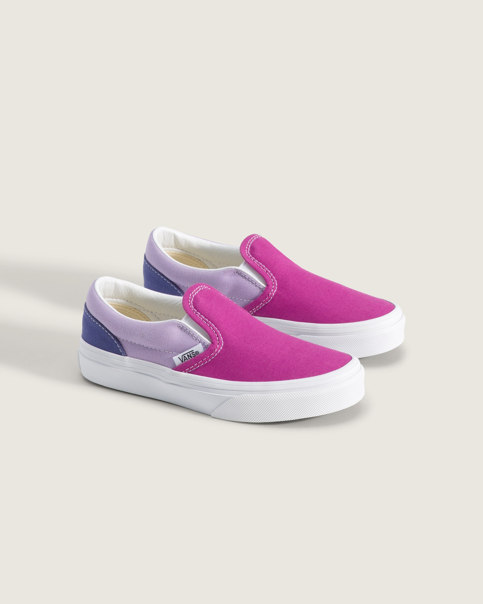 Little Kids Classic SlipOn Shoe VANS Pink  Purple ALT1