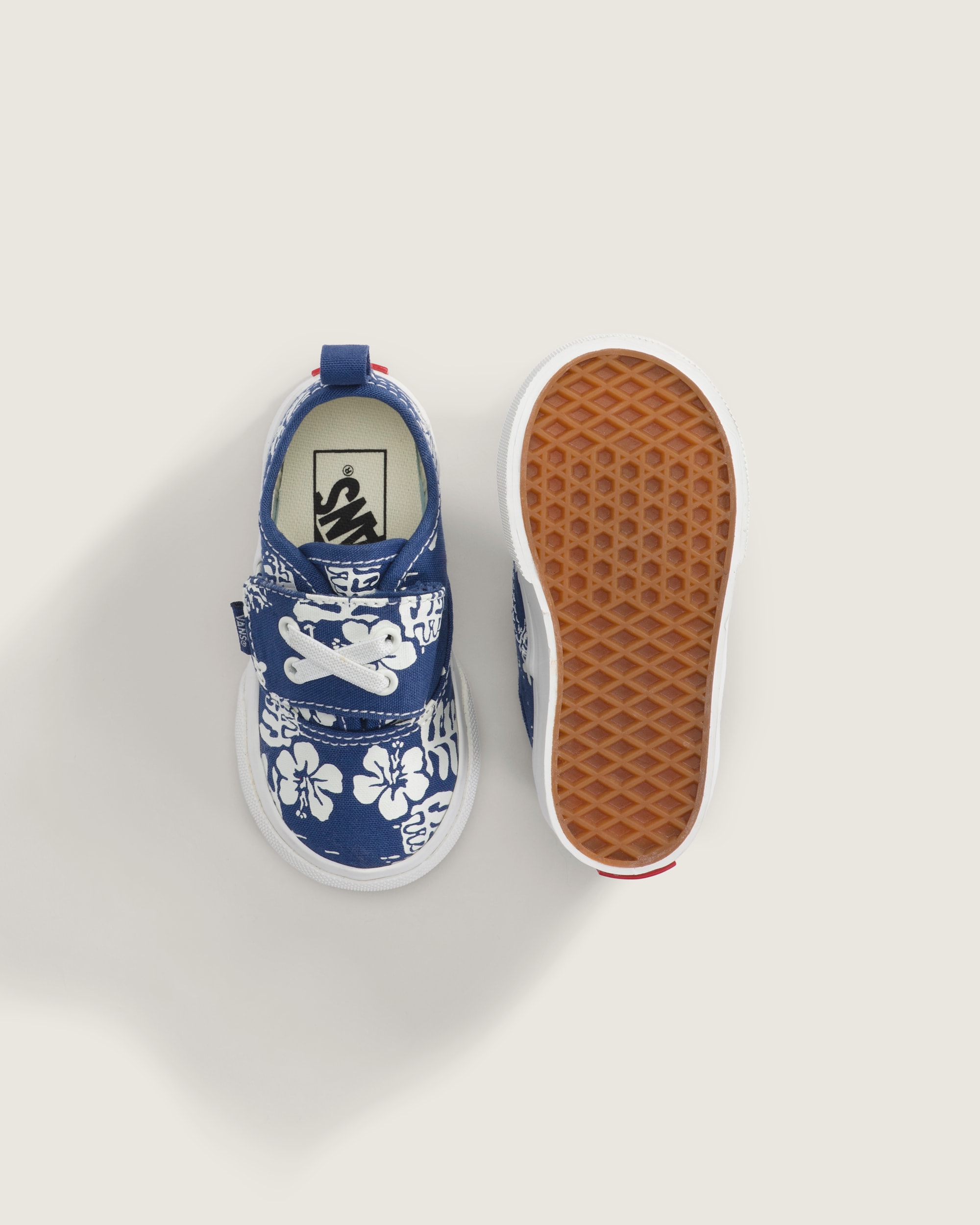 Toddler Authentic Elastic V Shoe VANS Blue ALT2