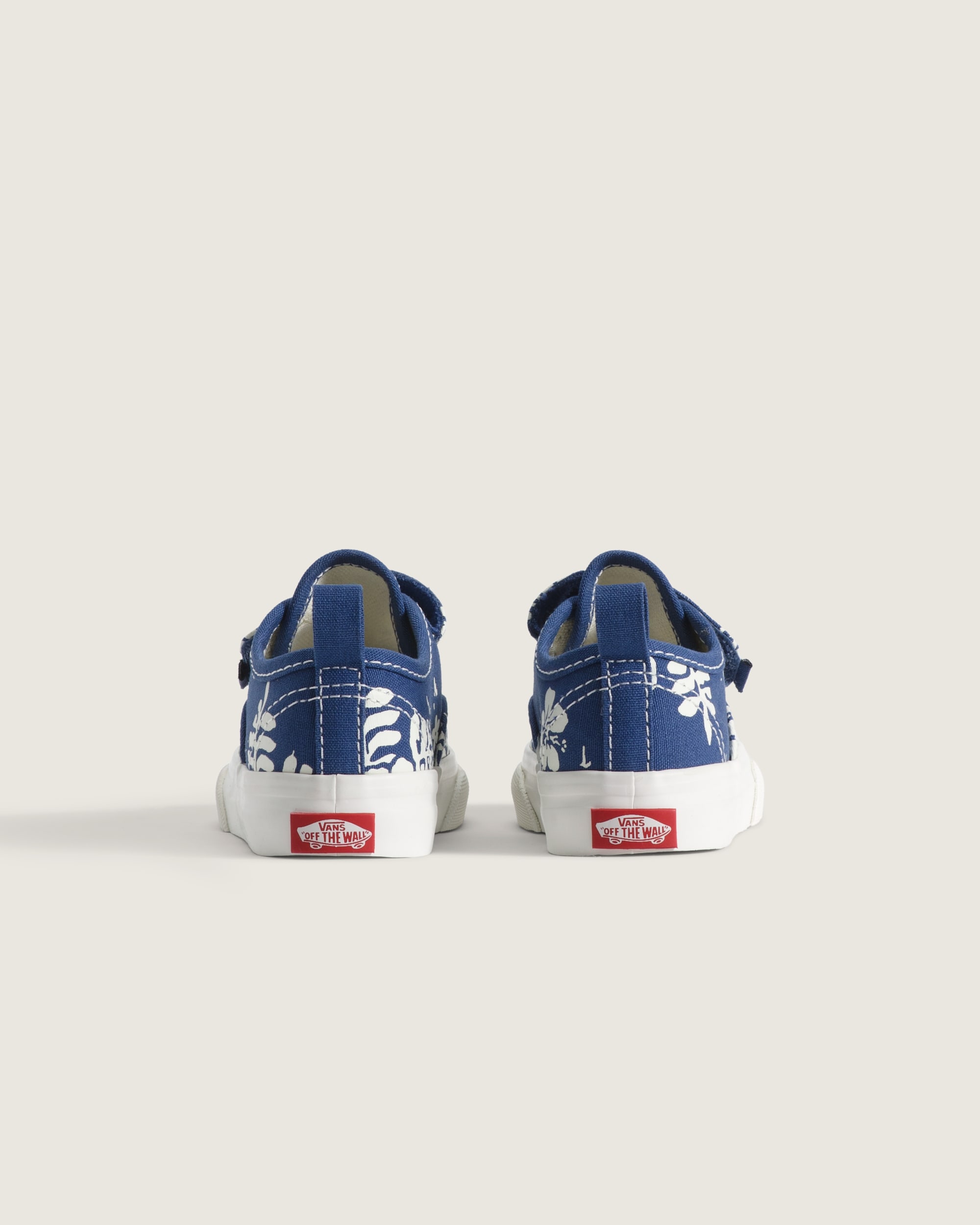 Toddler Authentic Elastic V Shoe VANS Blue ALT3
