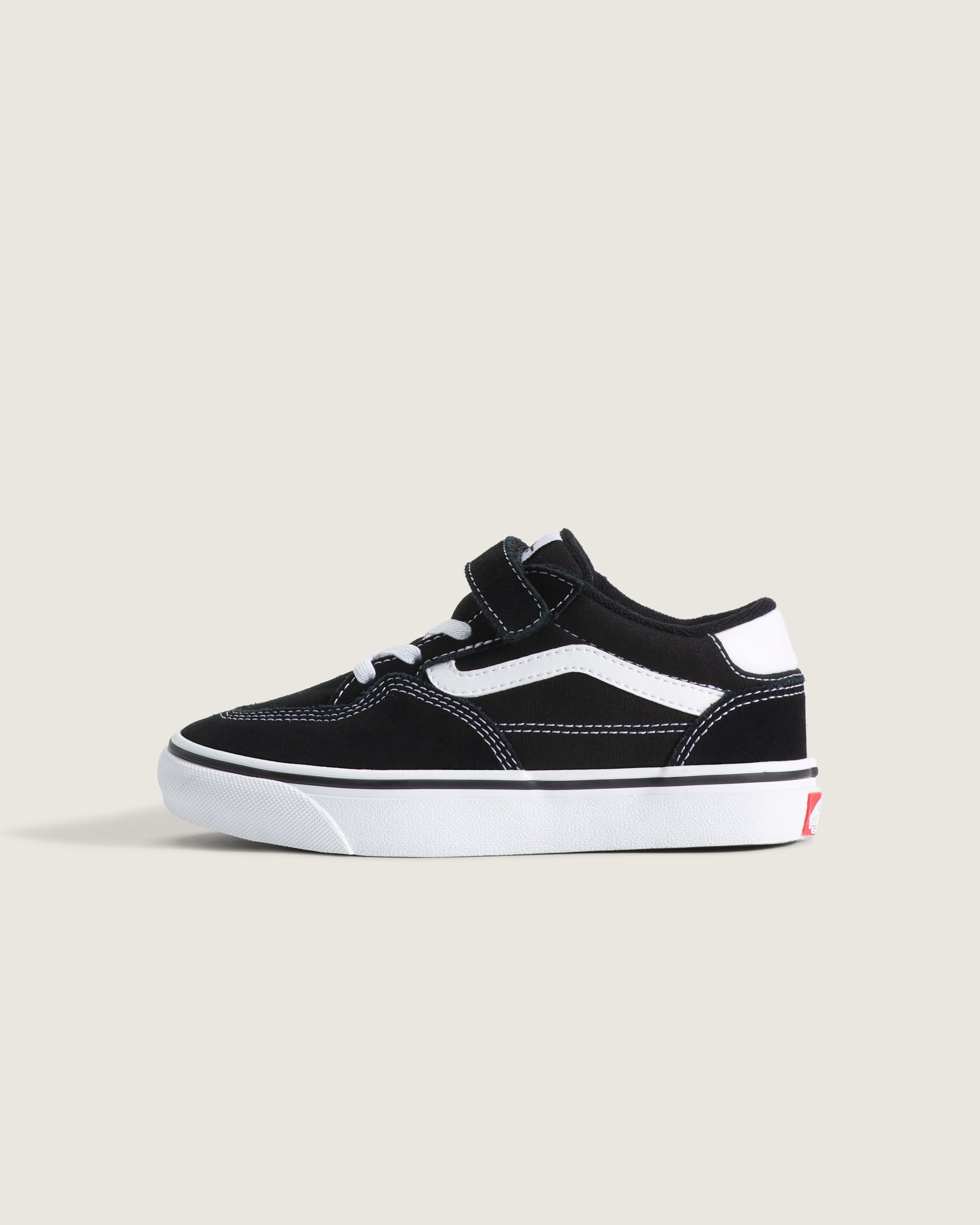 Little Kids Skate Rowan Shoe VANS Black  White HERO
