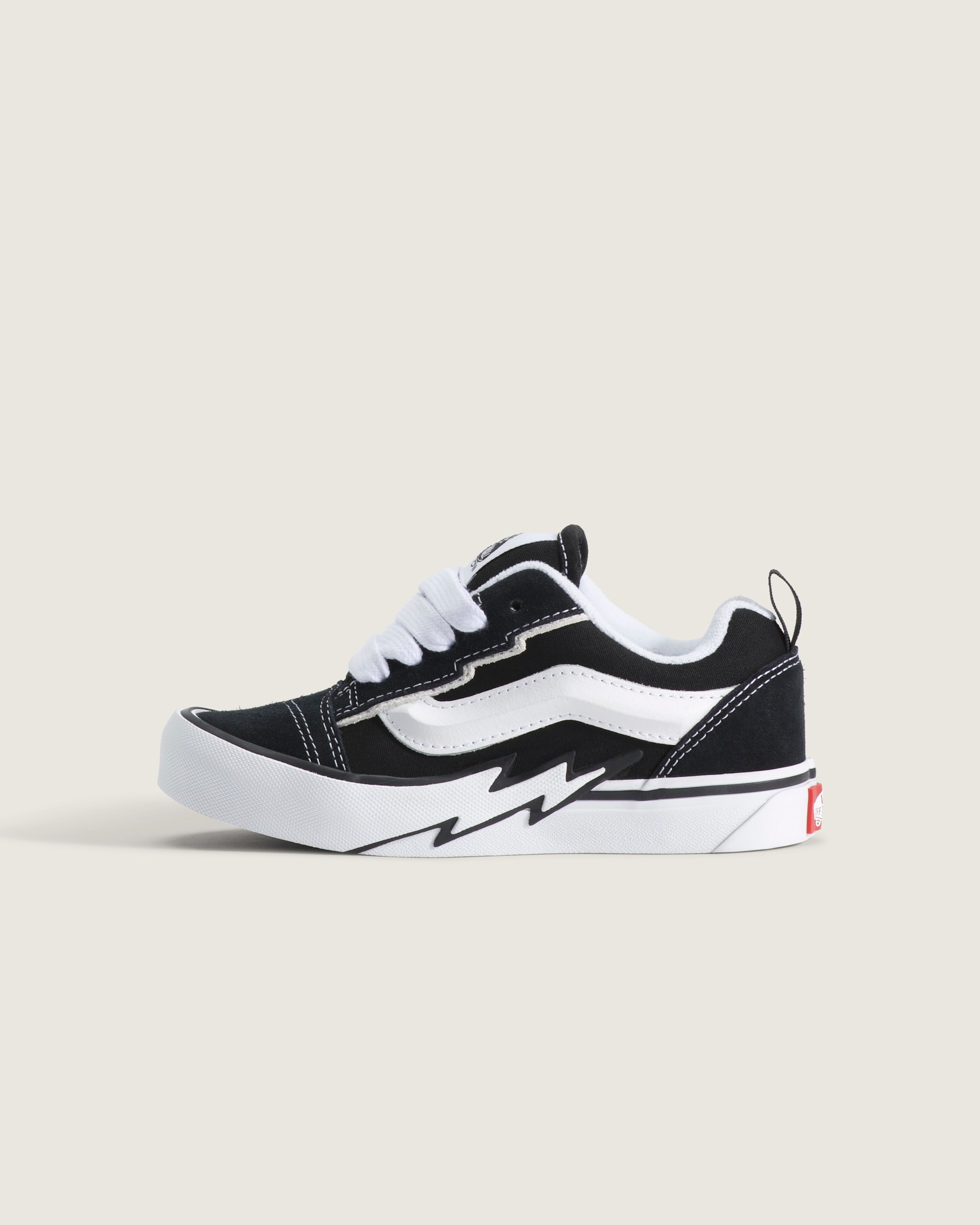 Little Kids Knu Skool Shoe VANS Black  White HERO