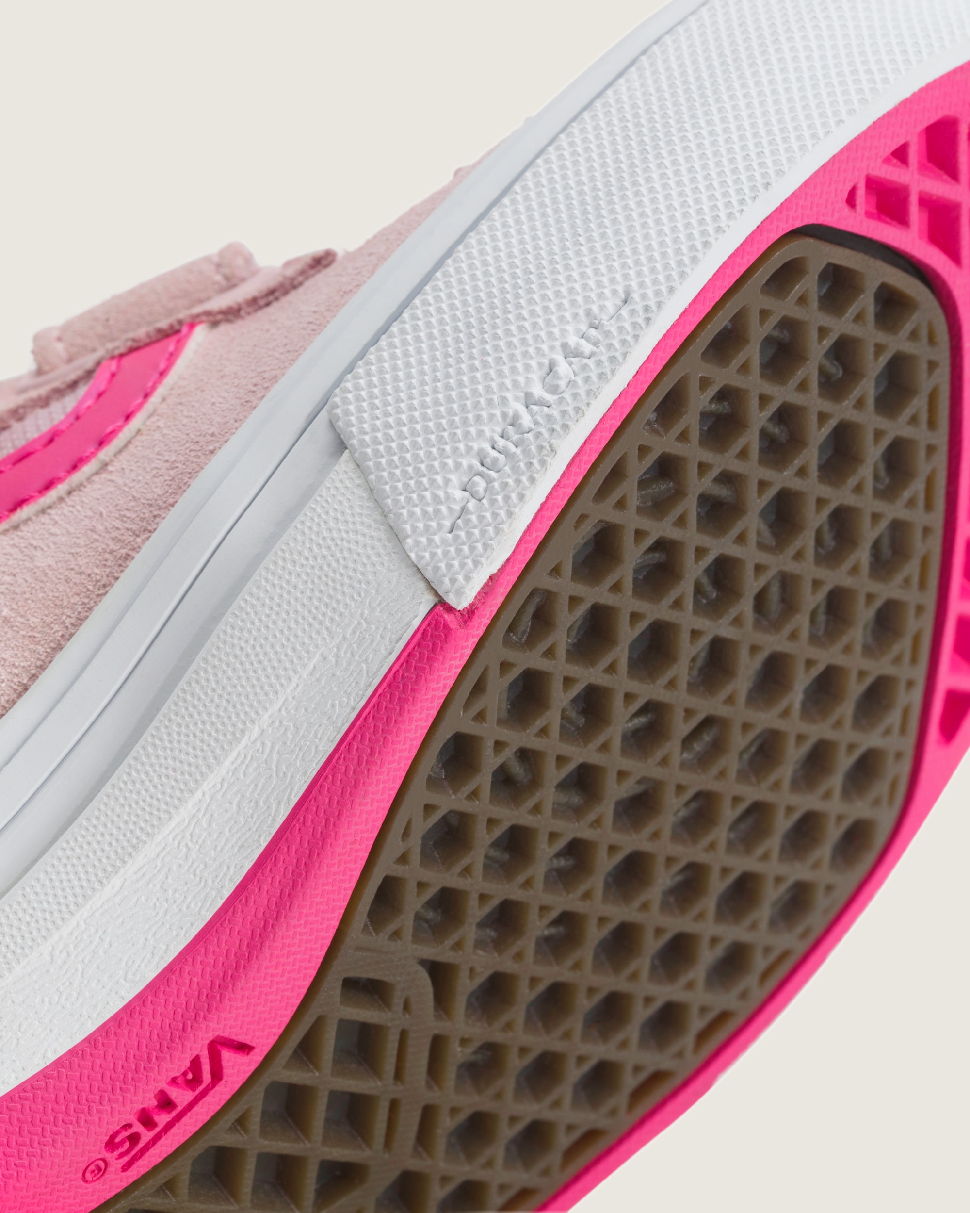 Little Kids Skate Kyle Walker Wafflecup V Shoe VANS Pale Petal Pink ALT4