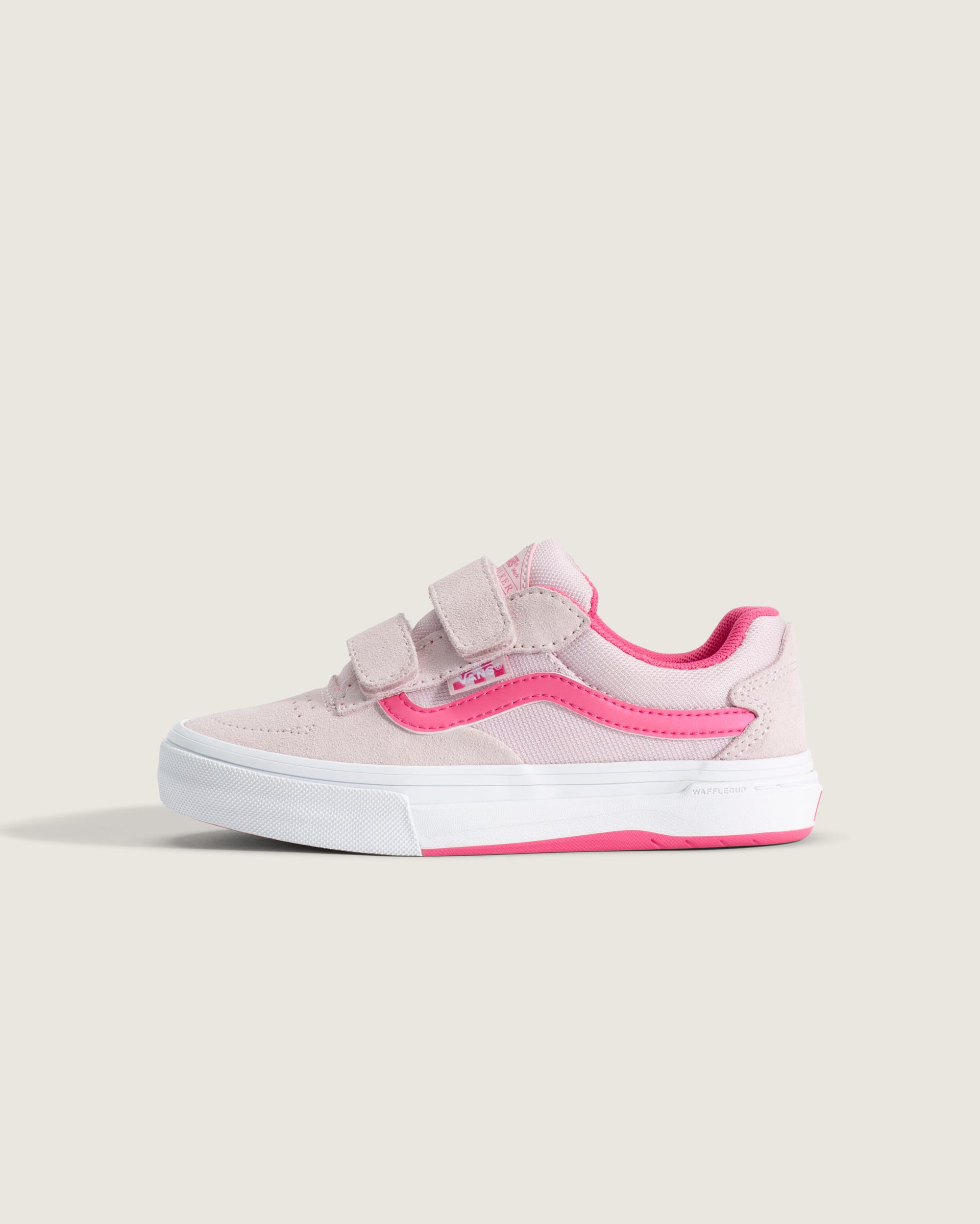 Little Kids Skate Kyle Walker Wafflecup V Shoe VANS Pale Petal Pink HERO