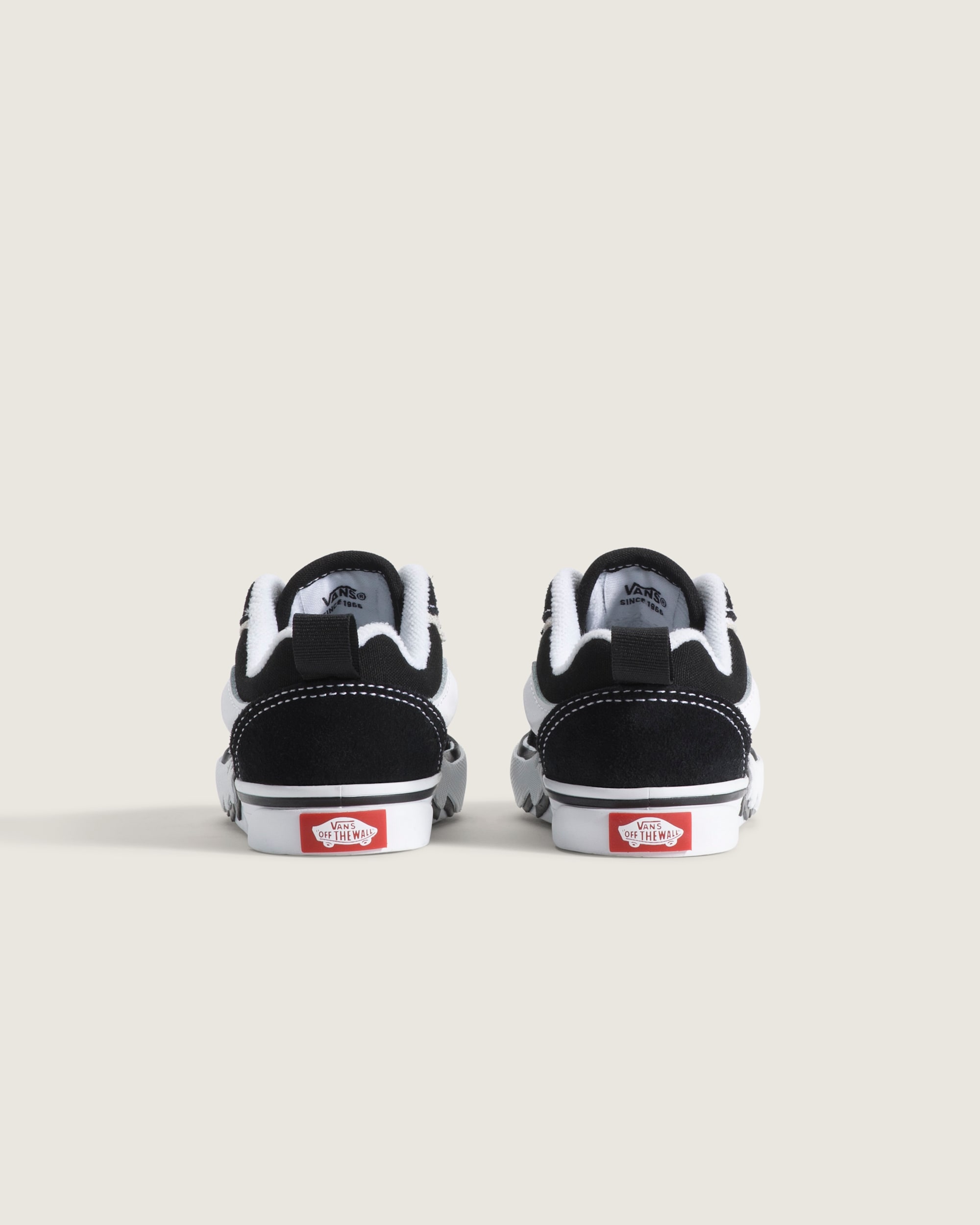Toddler Knu Skool Shoe VANS Black  White ALT3