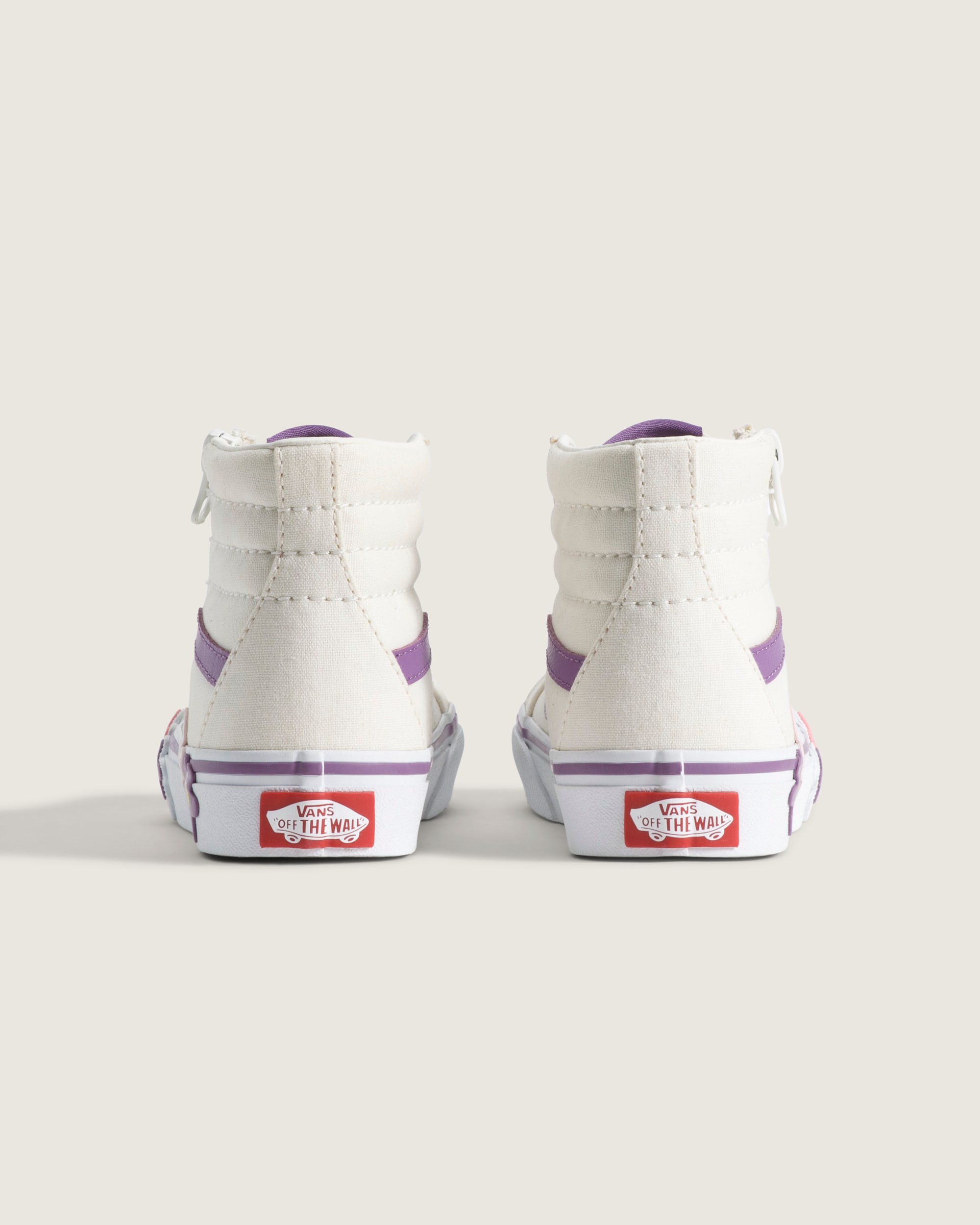 Little Kids Sk8Hi Side Zip Shoe VANS Marshmallow ALT3