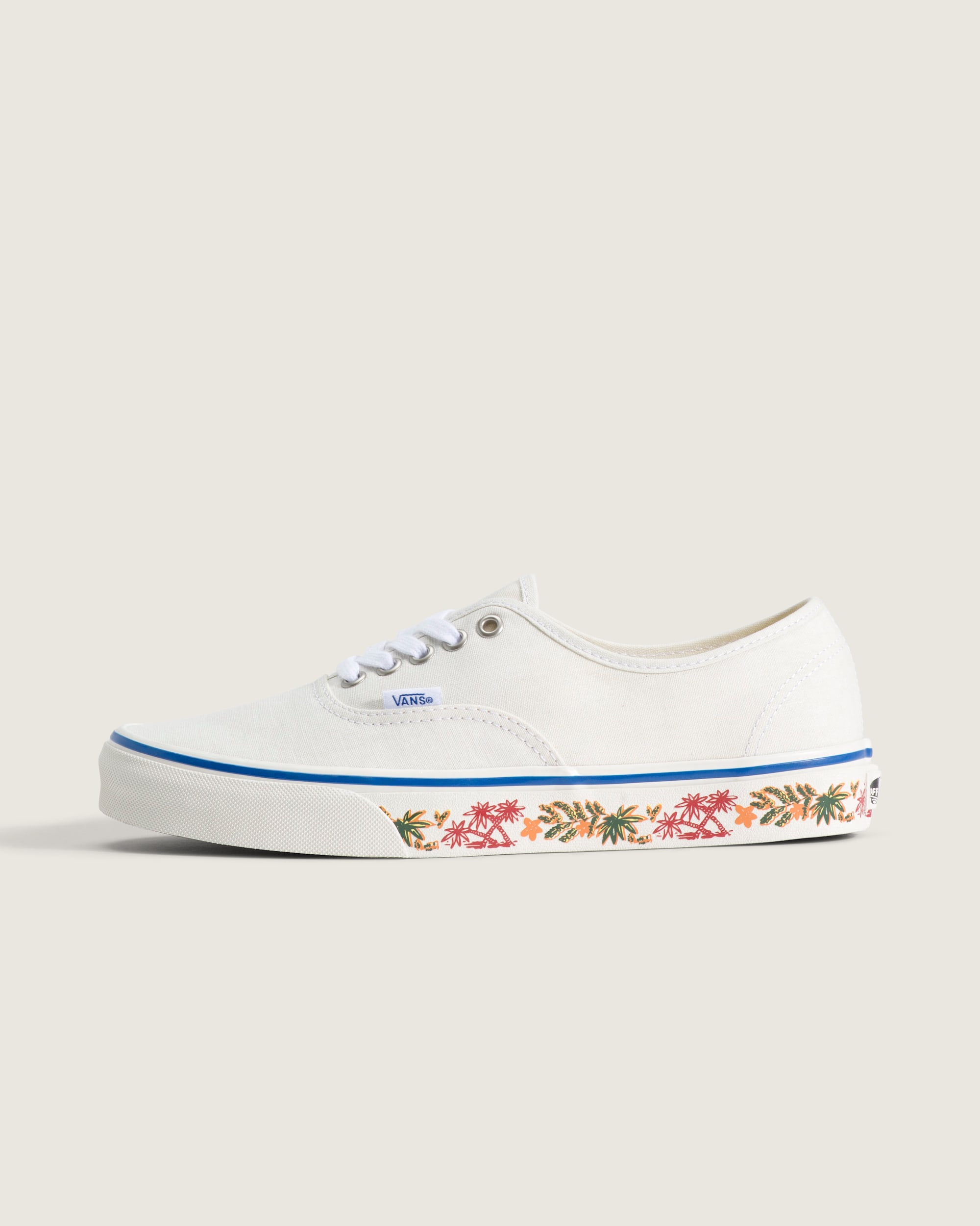 Authentic Shoe VANS Sidewall Print Marshmallow HERO