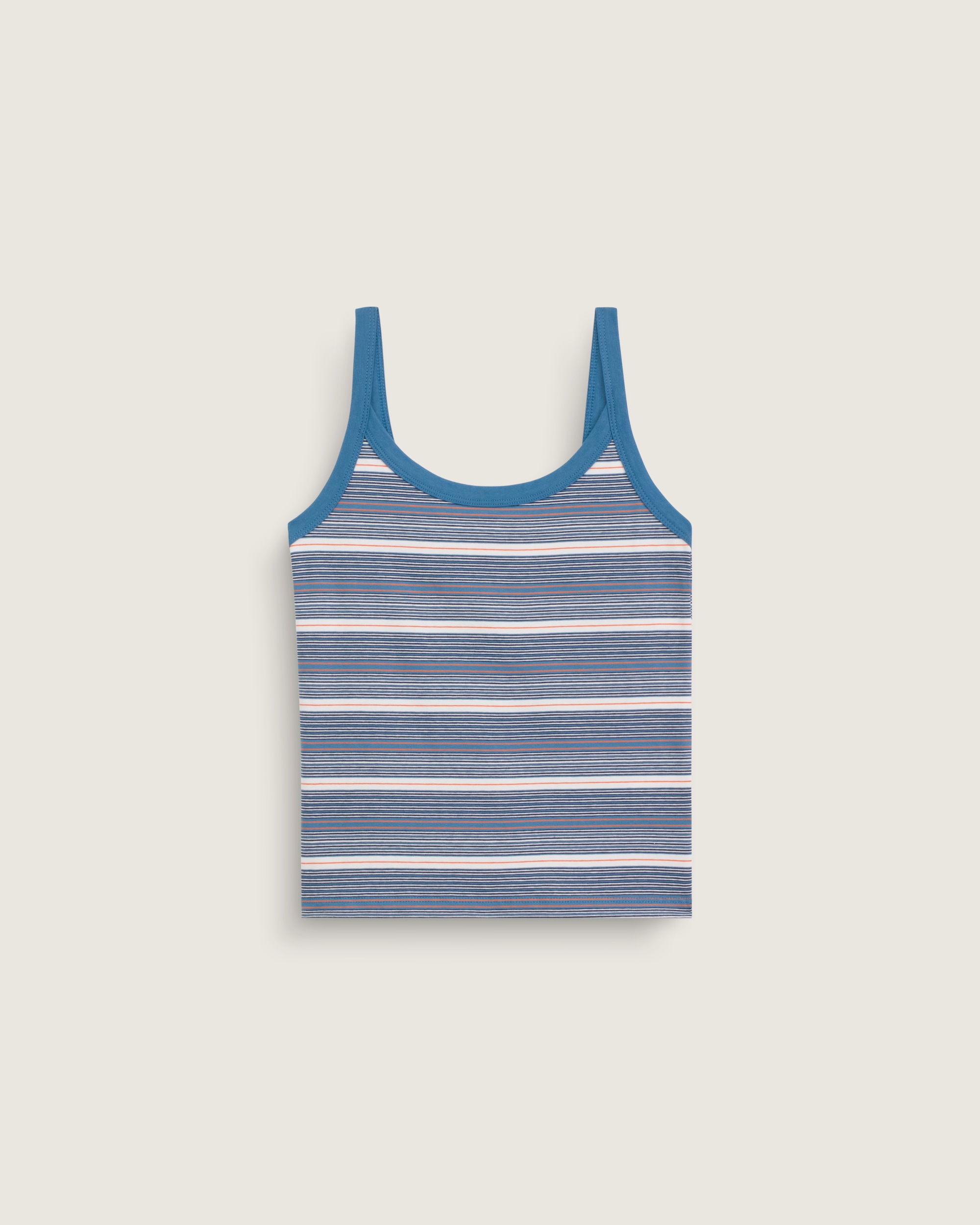 Niki Striped Tank Top VANS Stv Navy Blue HERO